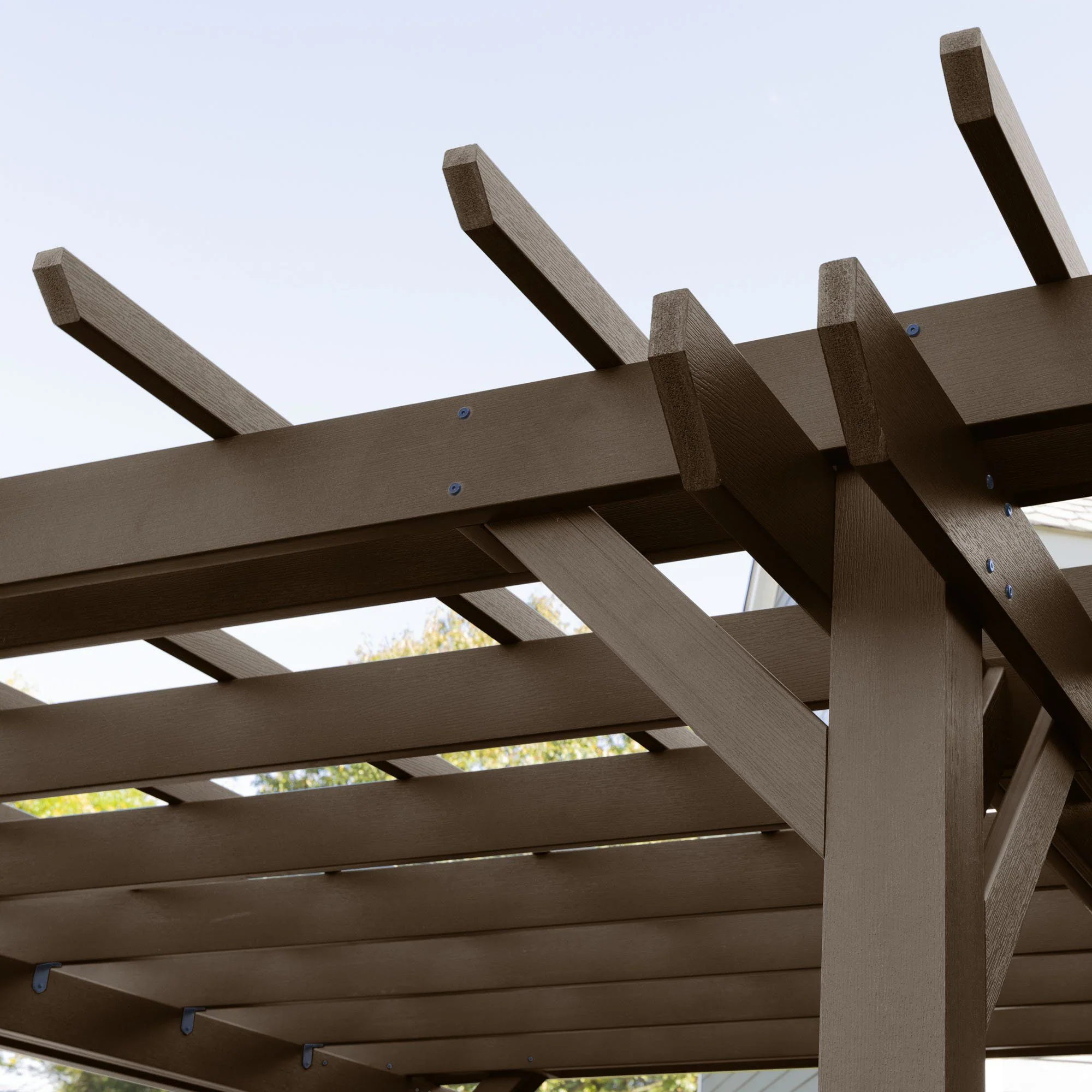 Bodhi 10' x 10' DIY Pergola with 5' Weatherly Porch Swing - Image 5