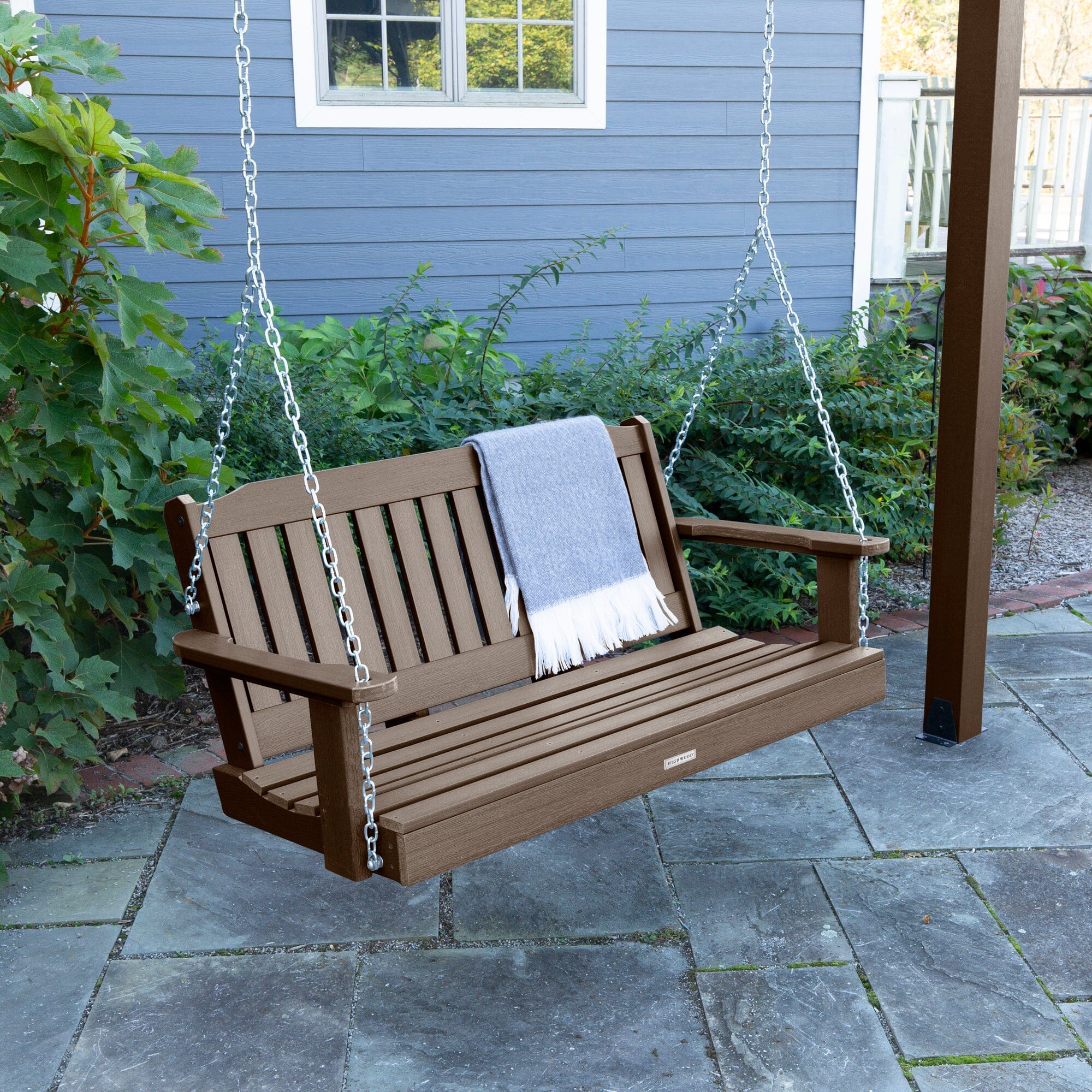 Bodhi 10' x 12' DIY Pergola with 5' Lehigh Porch Swing - Image 3