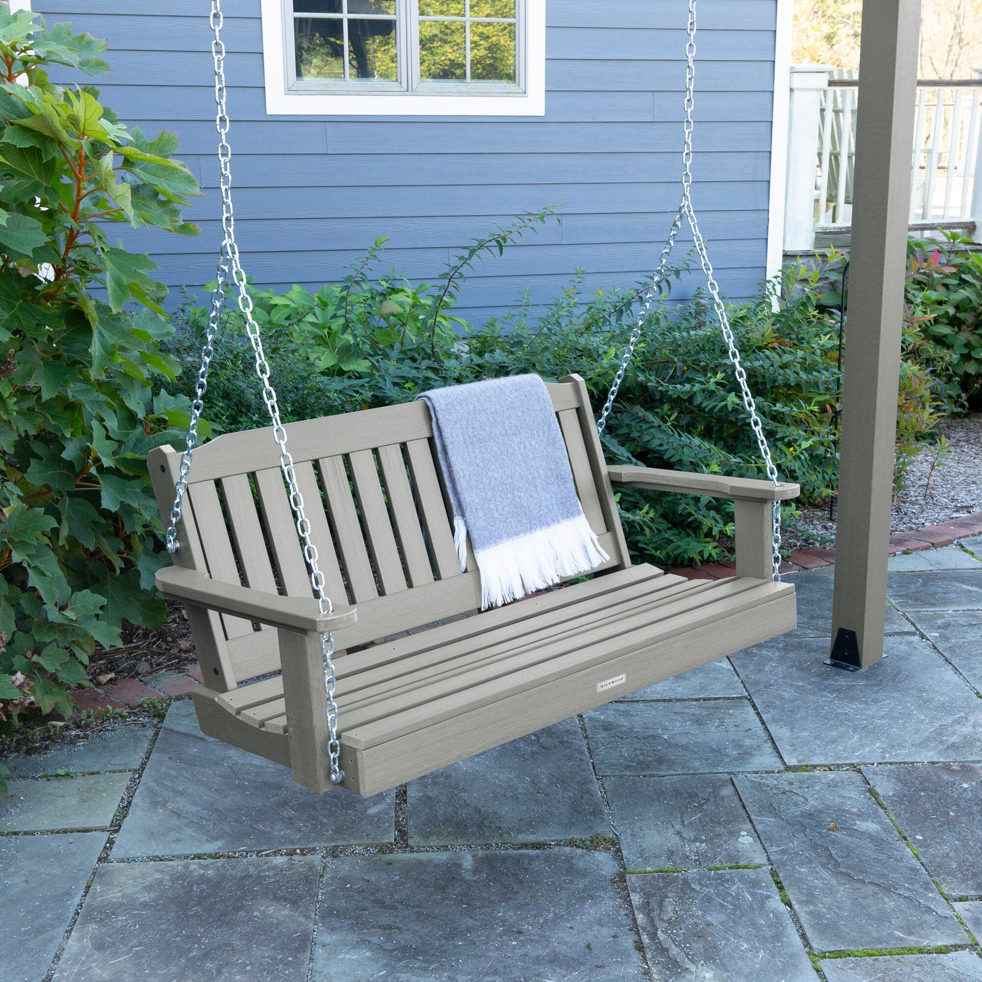 Bodhi 12' x 12' DIY Pergola with 5' Lehigh Porch Swing - Image 17