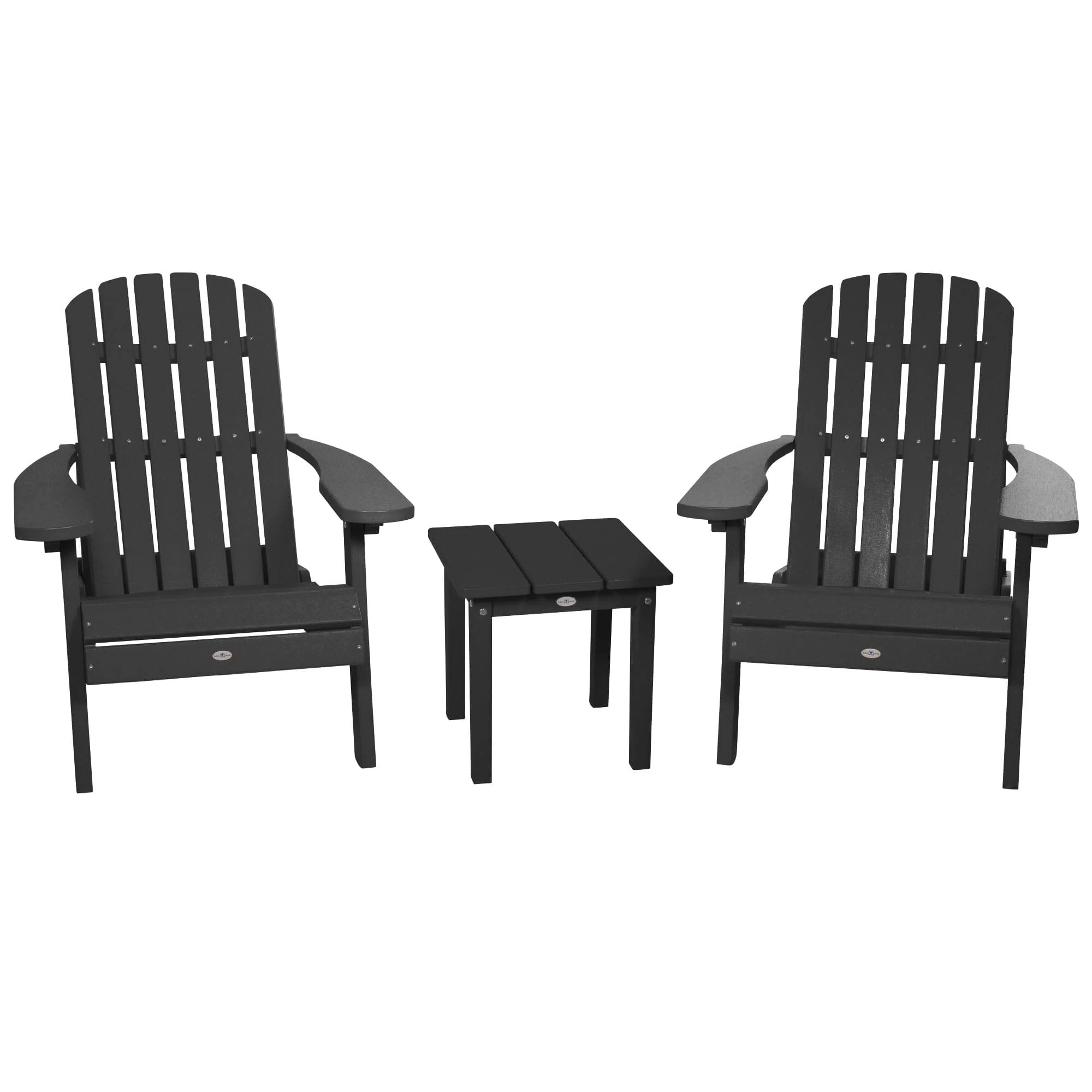 Two Cape Folding Adirondack Chairs and Side Table Set - Image 8