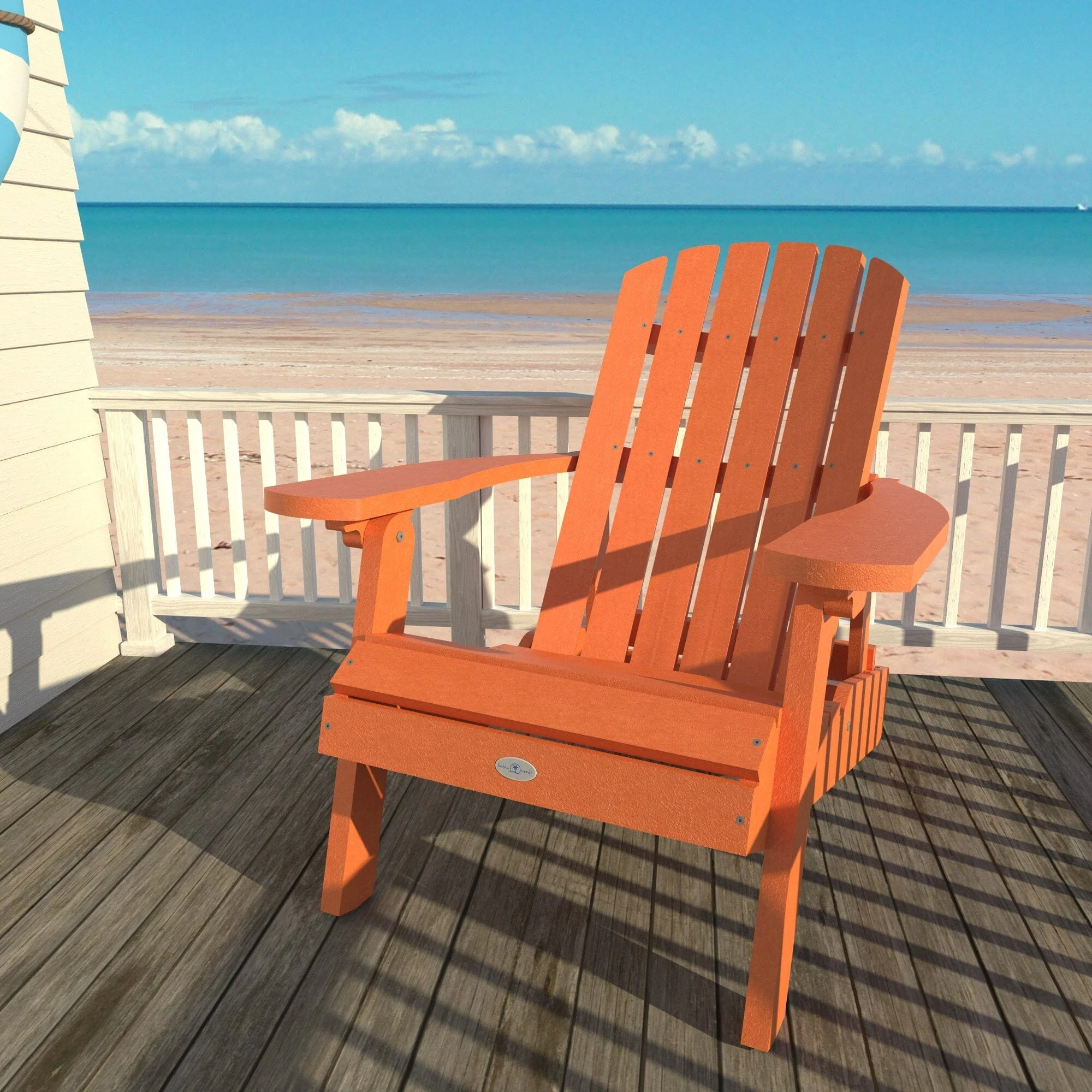 Cape Folding and Reclining Adirondack Chair - Image 14