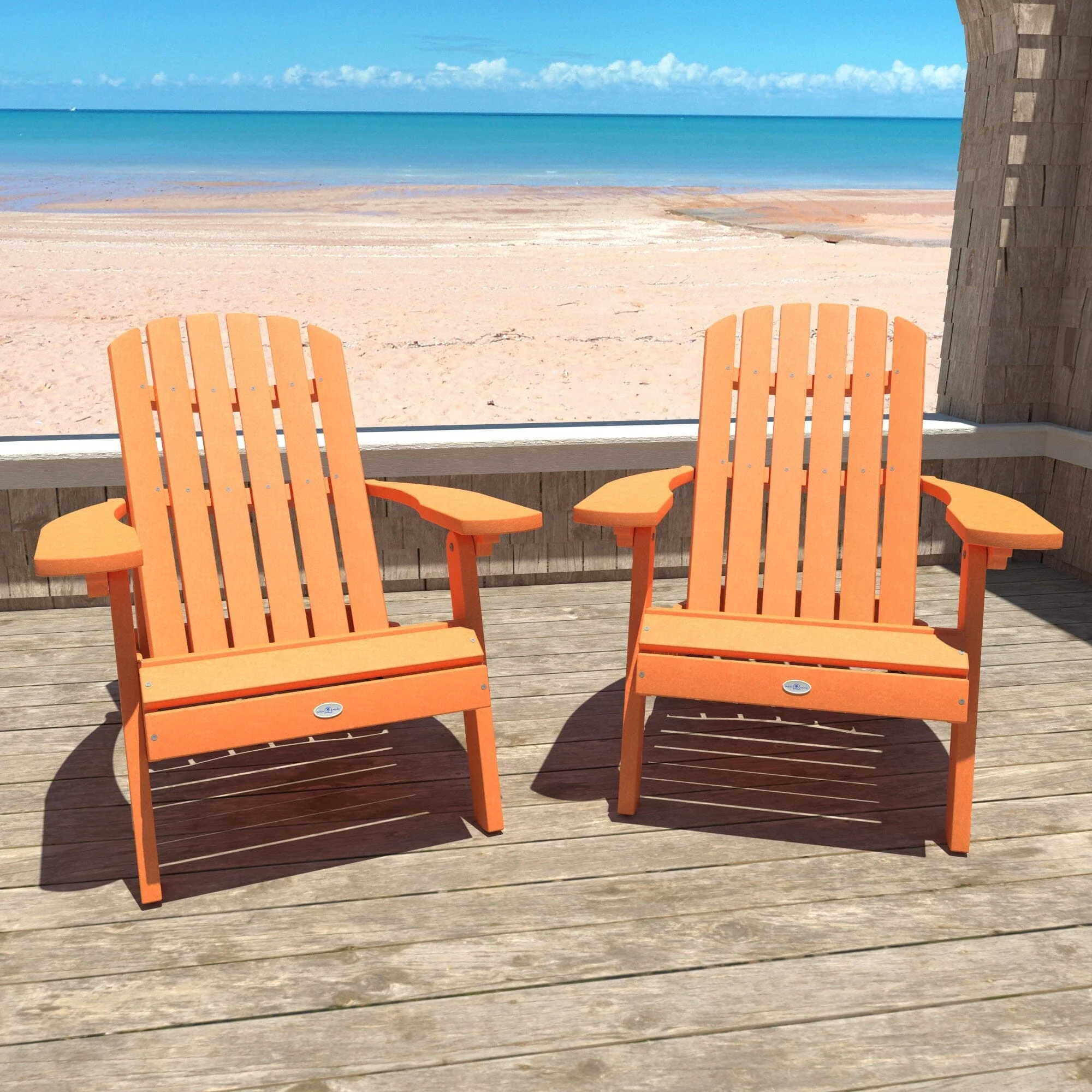 Cape Folding and Reclining Adirondack Chair (Set of 2) - Image 9
