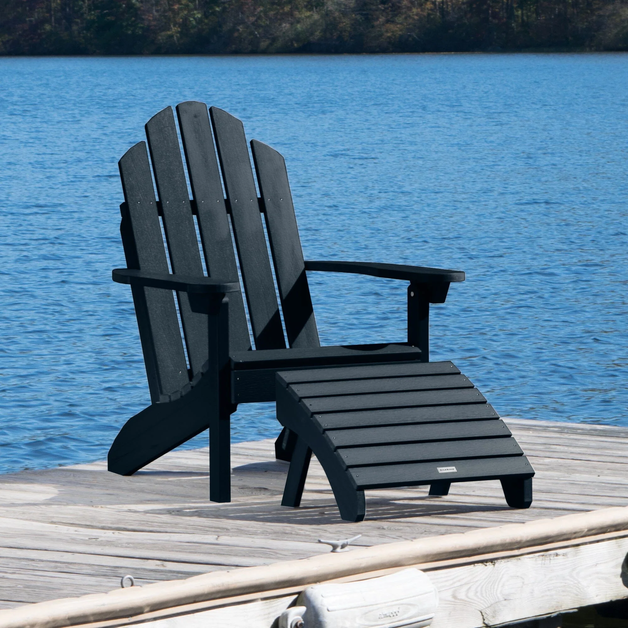 Classic Westport Adirondack Chair with Folding Adirondack Ottoman - Image 10