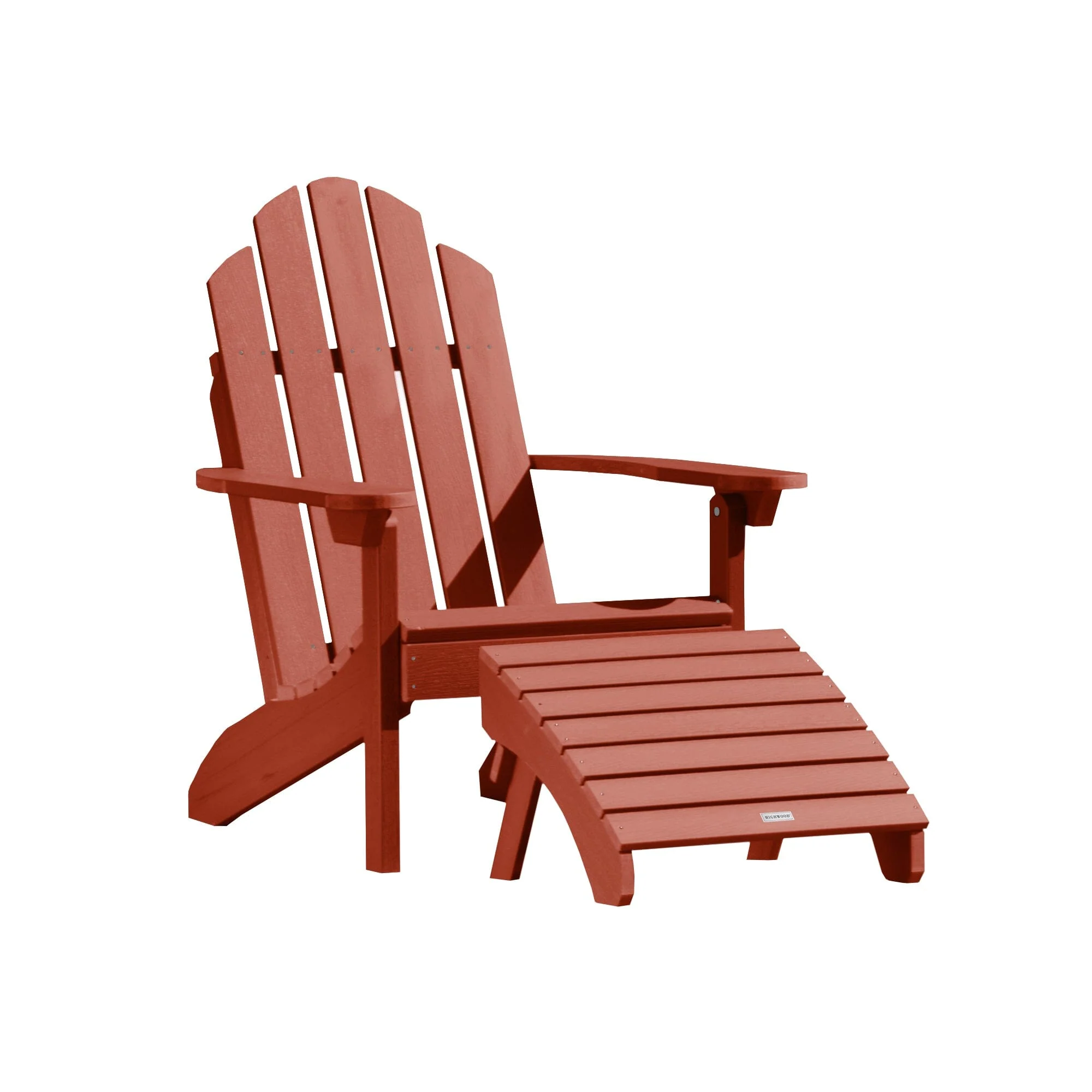 Classic Westport Adirondack Chair with Folding Adirondack Ottoman - Image 11