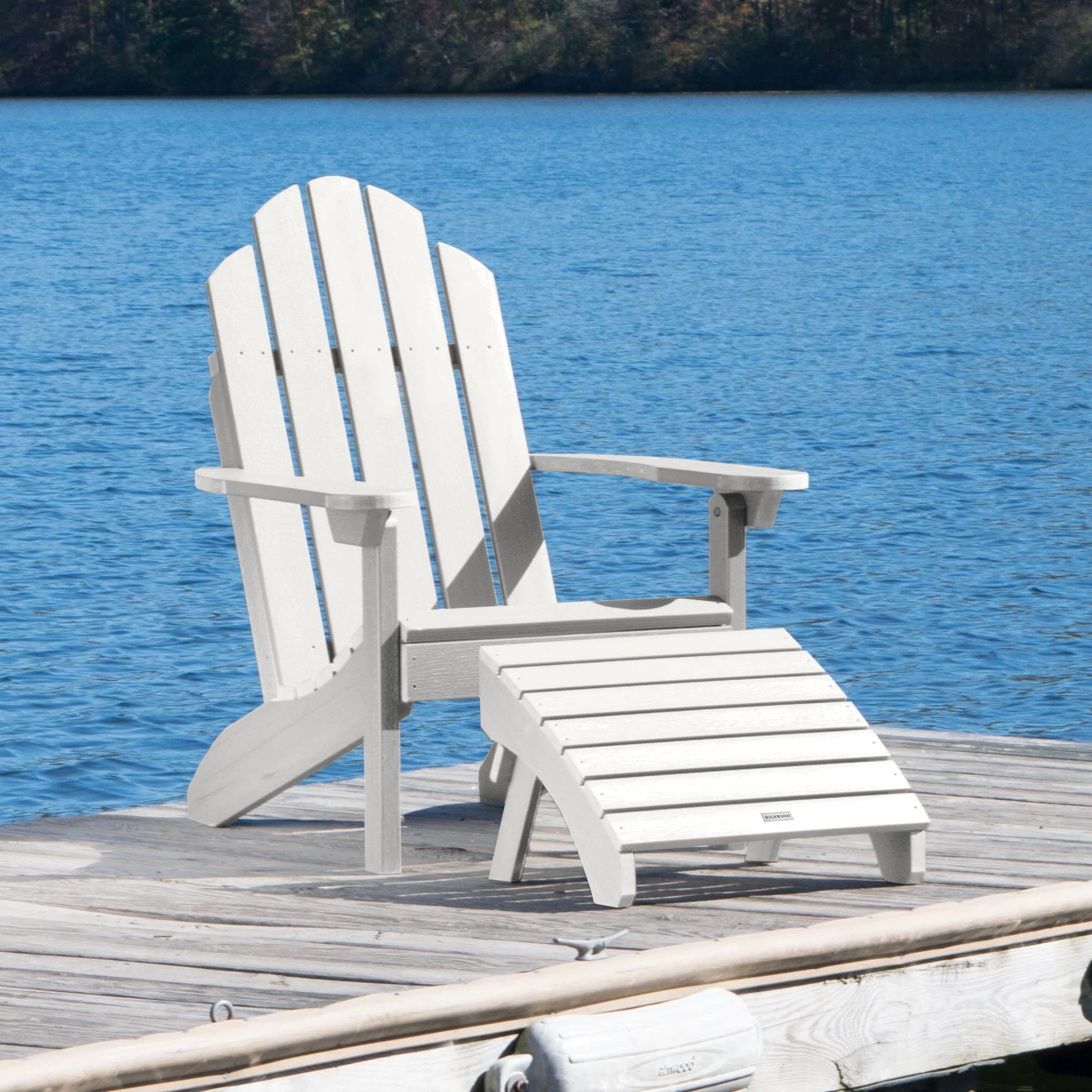 Classic Westport Adirondack Chair with Folding Adirondack Ottoman - Image 16