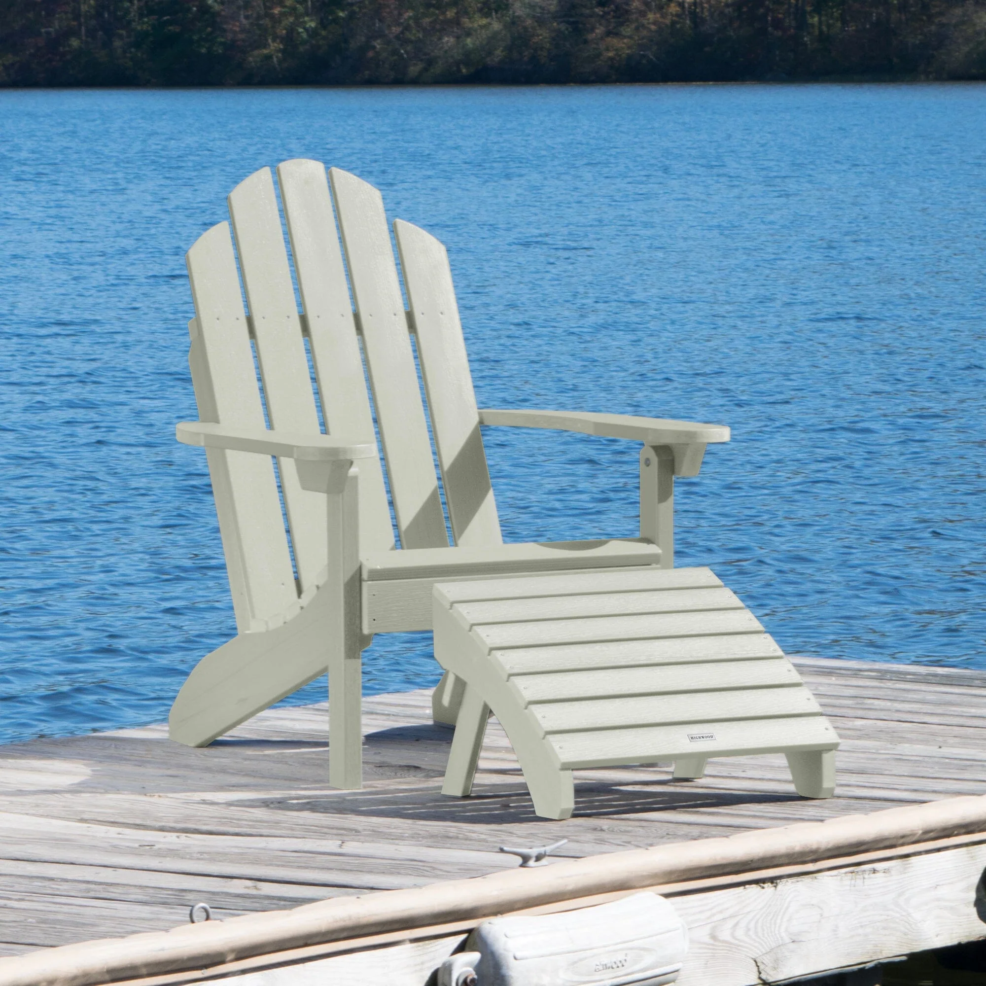 Classic Westport Adirondack Chair with Folding Adirondack Ottoman - Image 18