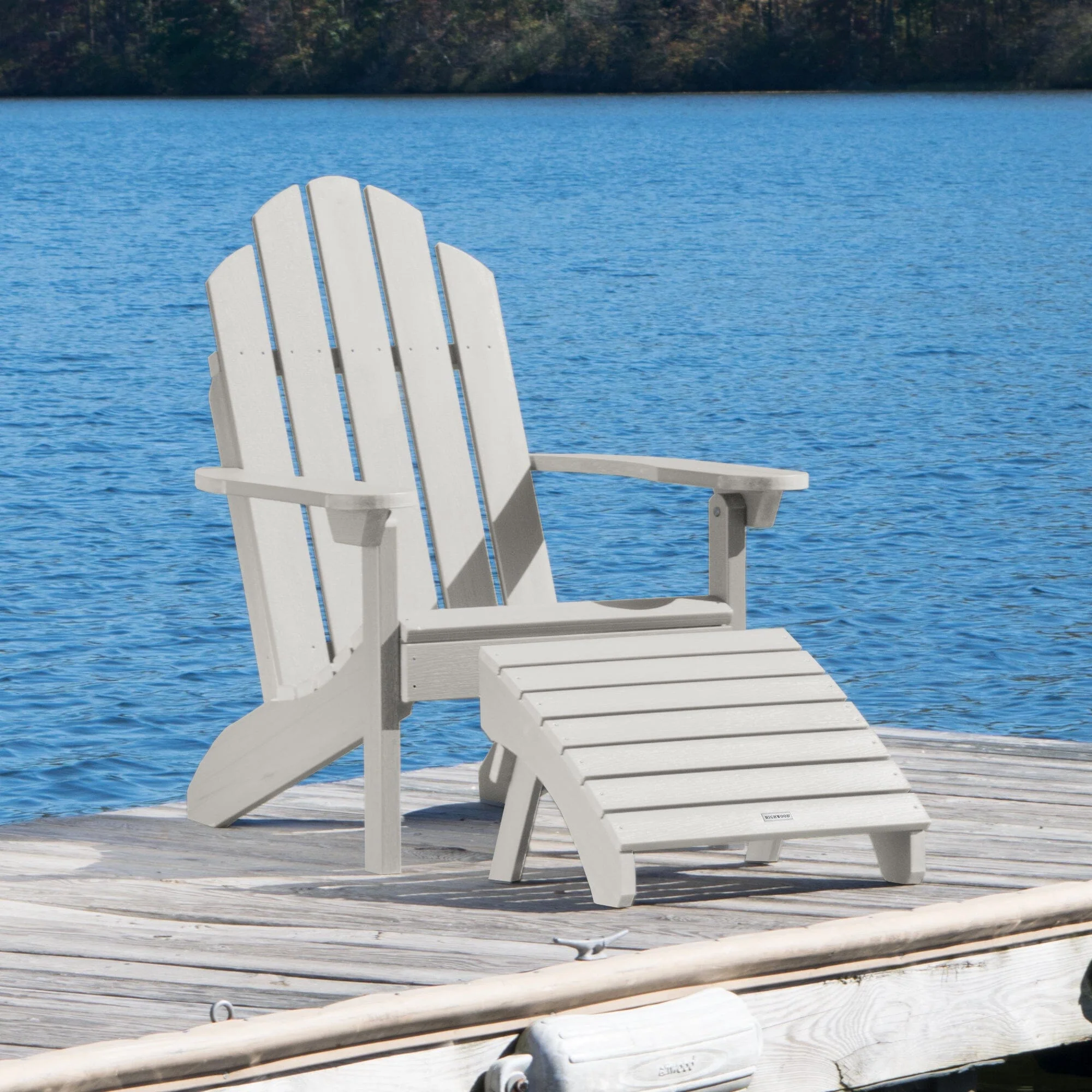Classic Westport Adirondack Chair with Folding Adirondack Ottoman - Image 20
