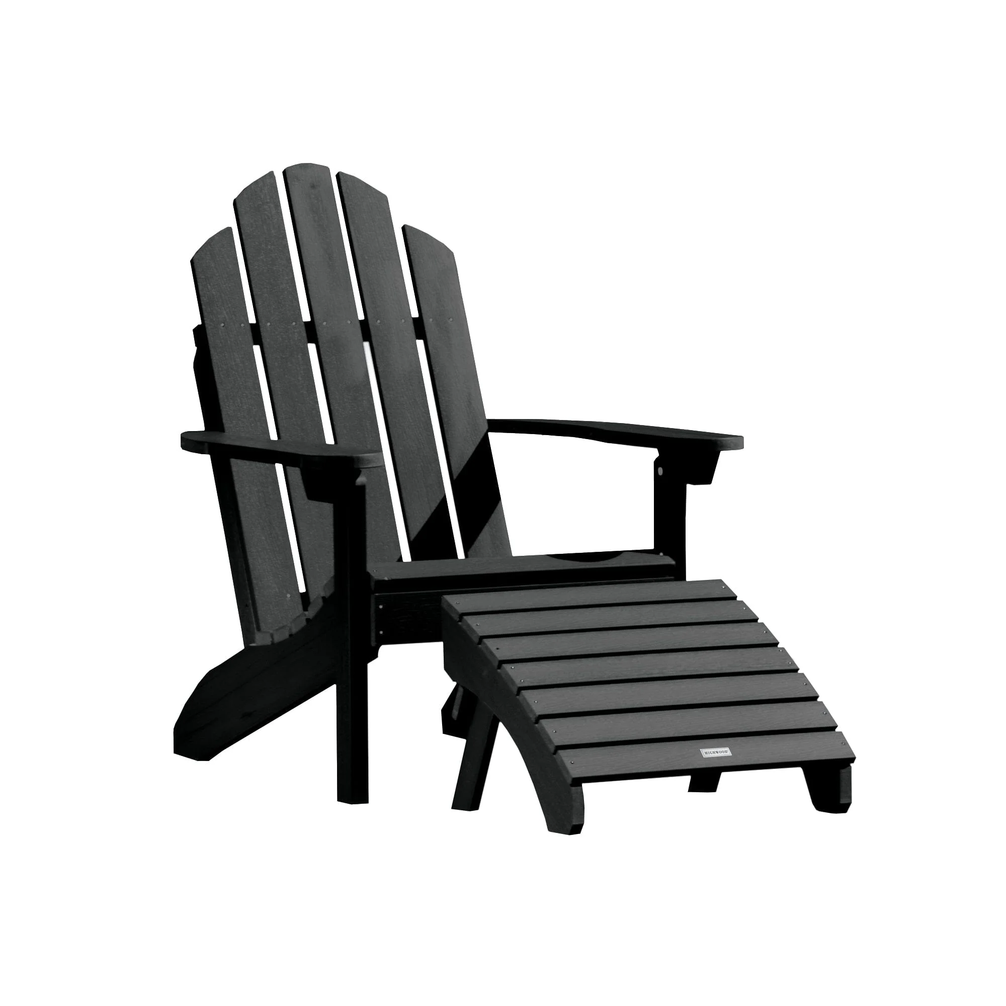Classic Westport Adirondack Chair with Folding Adirondack Ottoman - Image 3