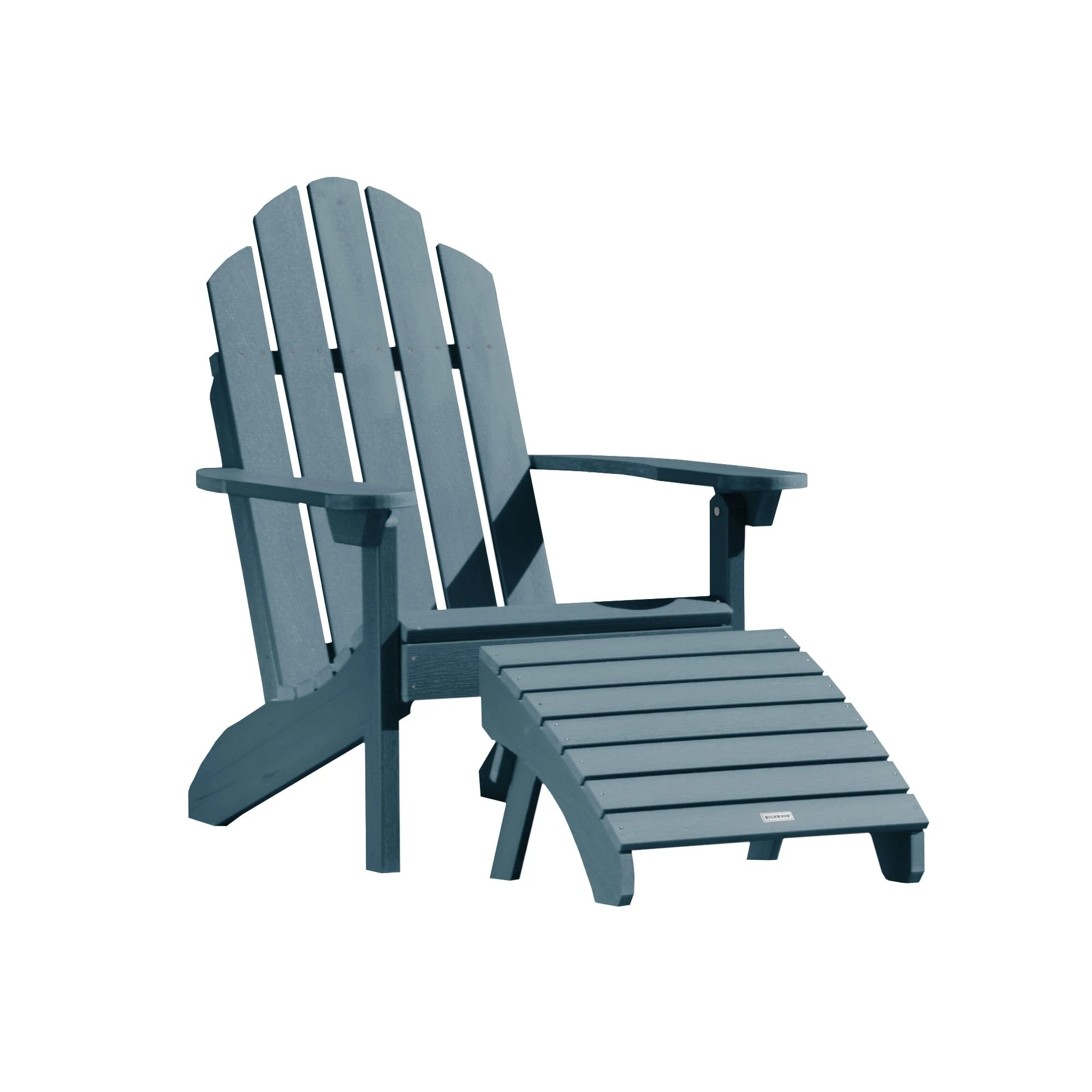 Classic Westport Adirondack Chair with Folding Adirondack Ottoman - Image 7