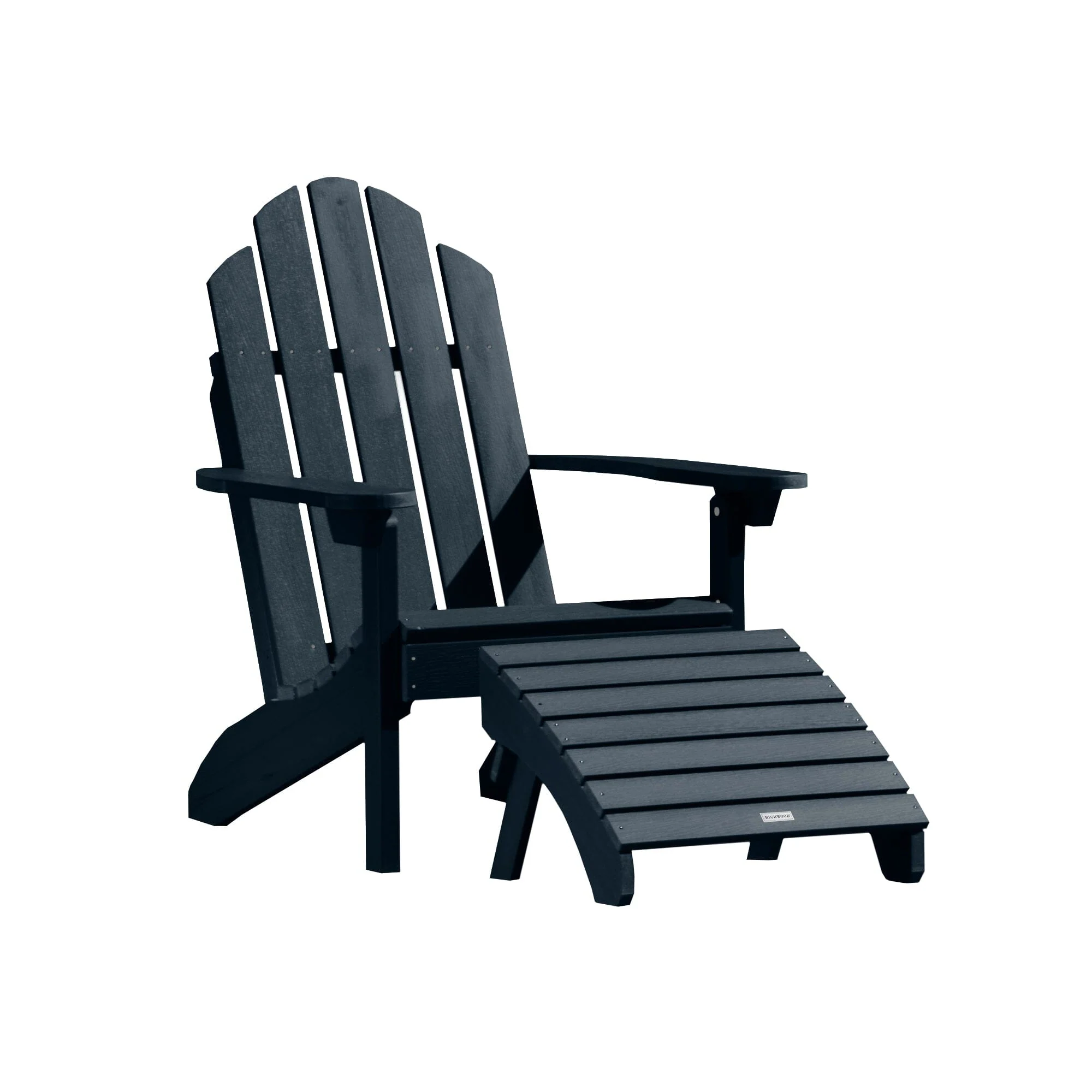 Classic Westport Adirondack Chair with Folding Adirondack Ottoman - Image 9