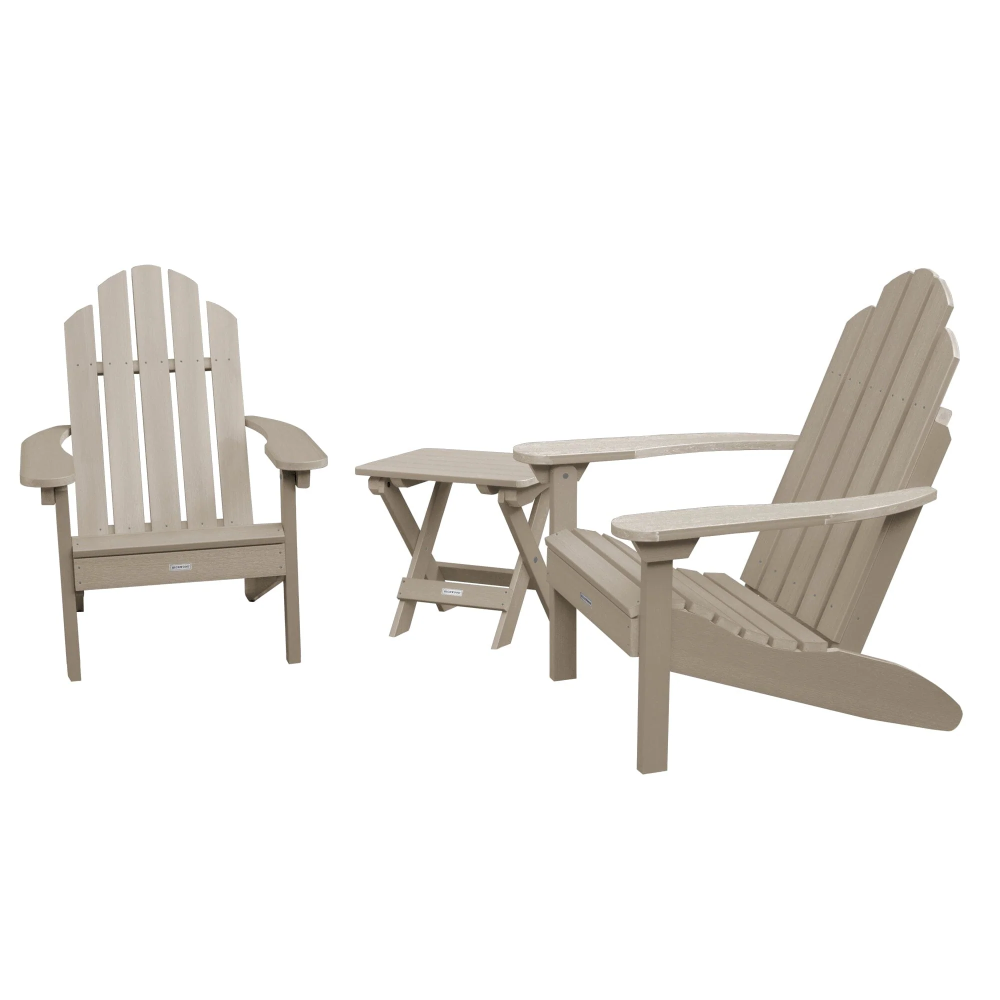 2 Classic Westport Adirondack Chairs with Folding Side Table - Image 21
