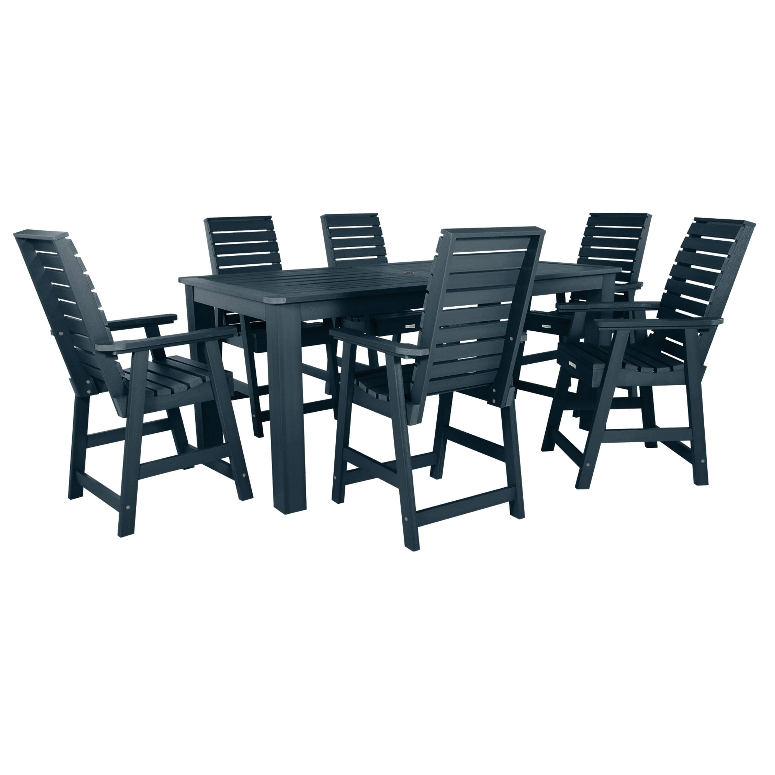 Weatherly 7pc Counter height Dining Set (42” x 84”) - Image 13