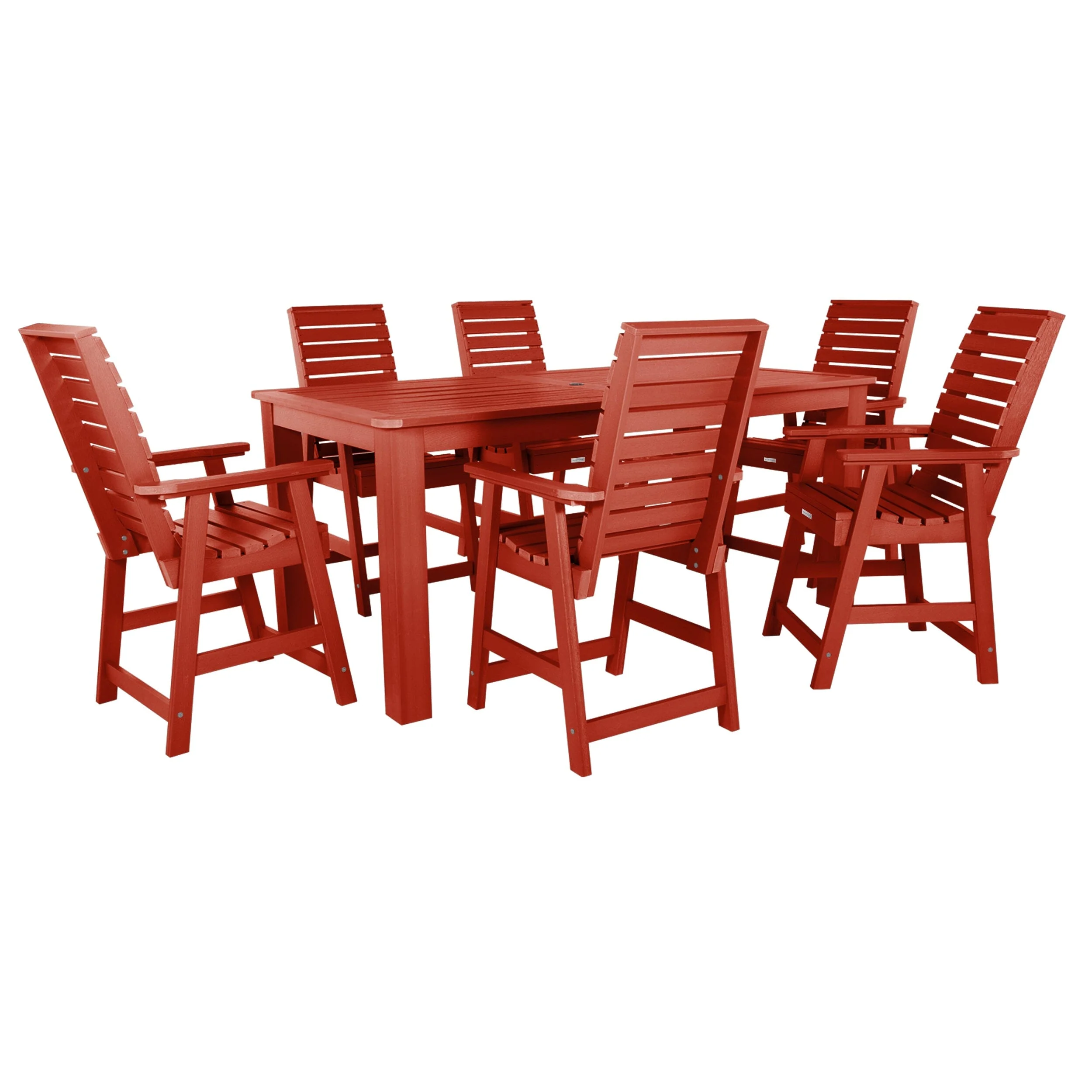 Weatherly 7pc Counter height Dining Set (42” x 84”) - Image 15