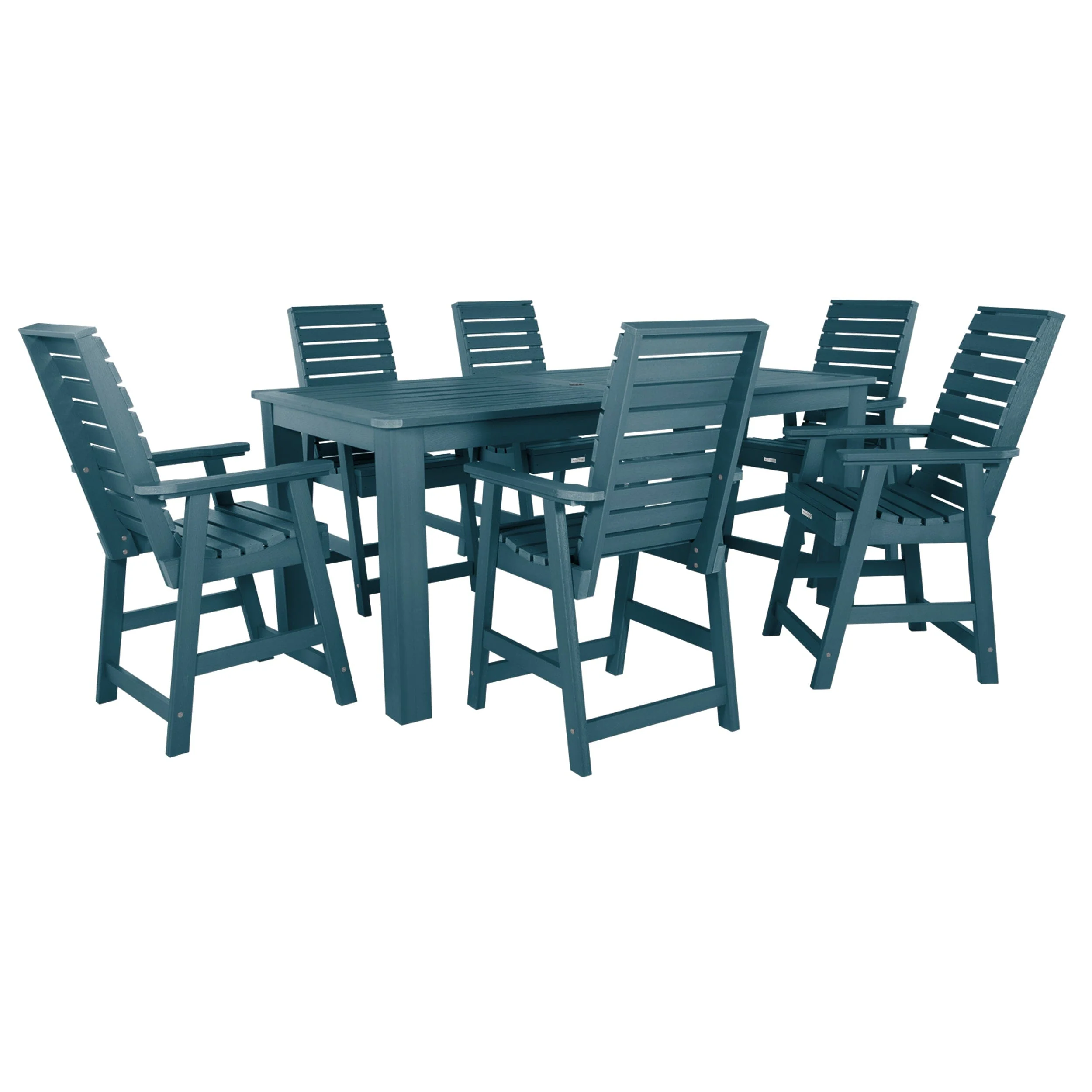 Weatherly 7pc Counter height Dining Set (42” x 84”) - Image 3