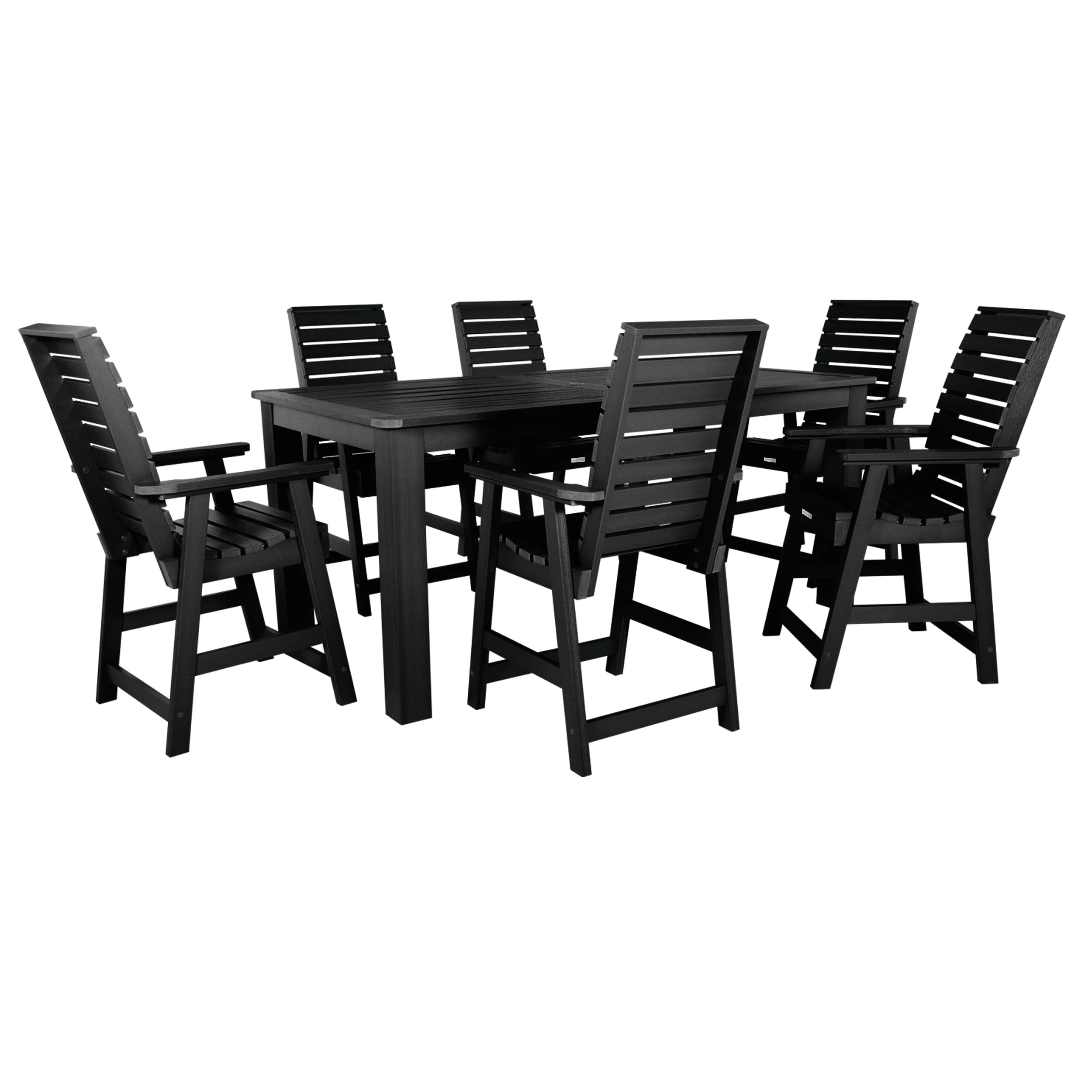 Weatherly 7pc Counter height Dining Set (42” x 84”) - Image 5
