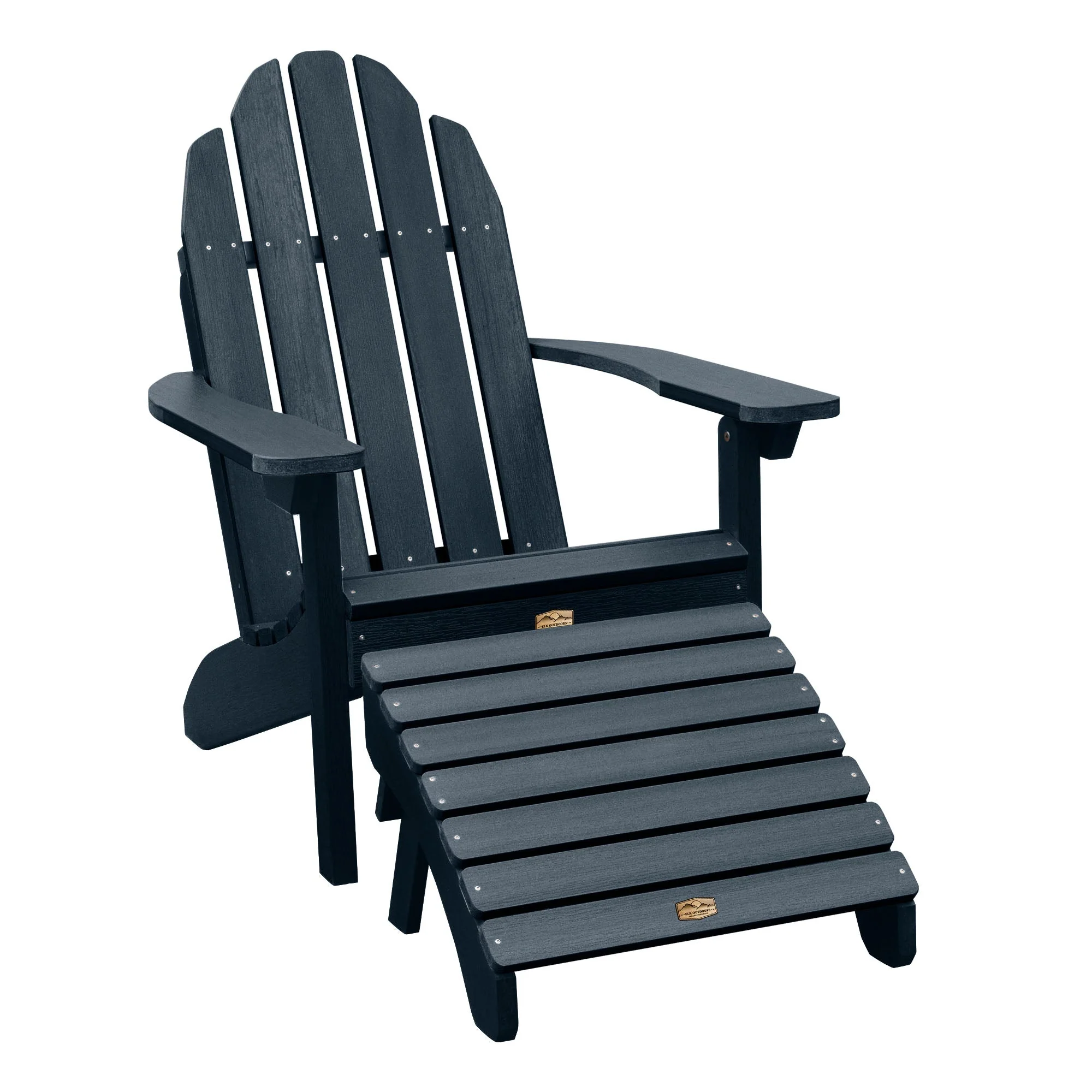 Essential Adirondack Chair with Essential Folding Ottoman - Image 10