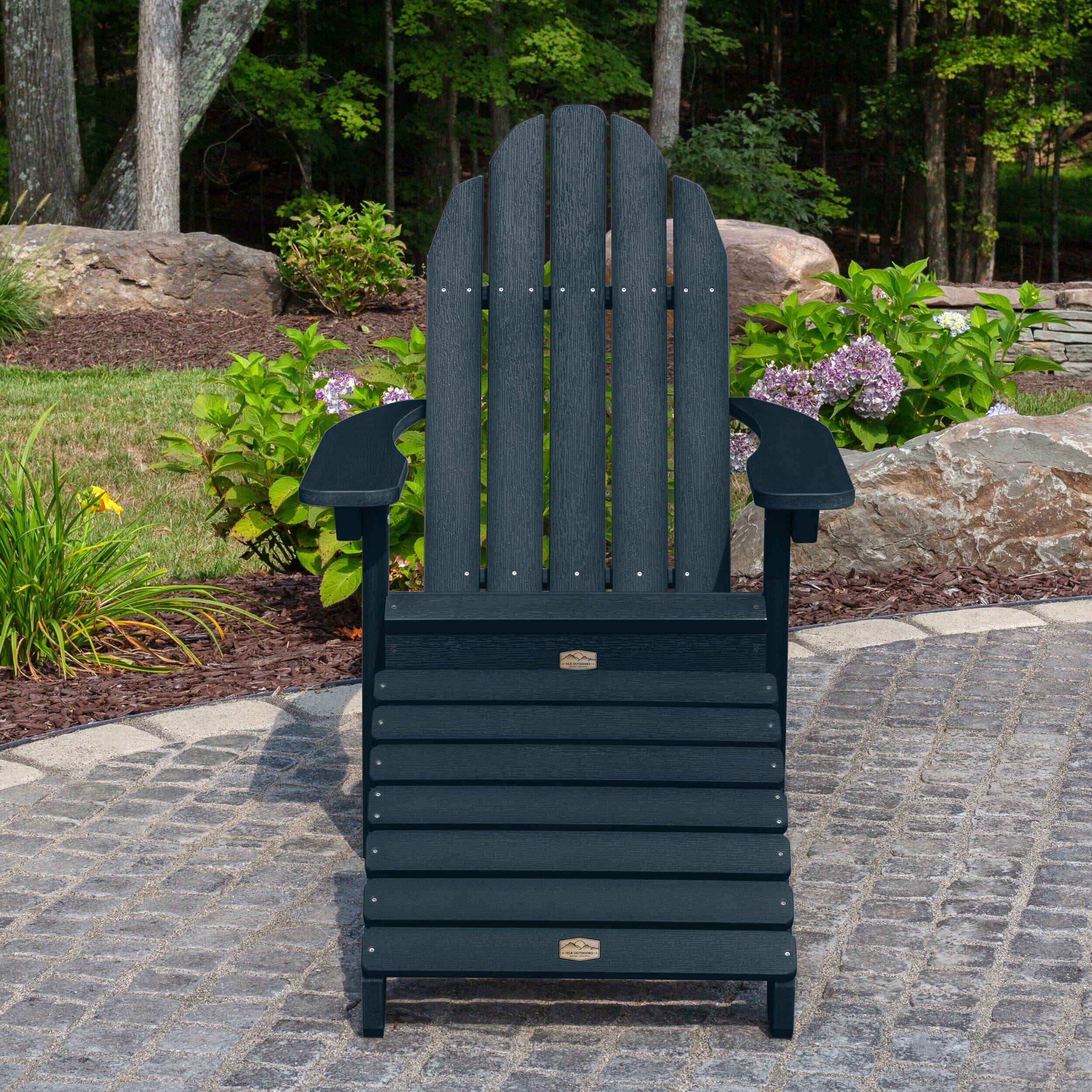 Essential Adirondack Chair with Essential Folding Ottoman - Image 12