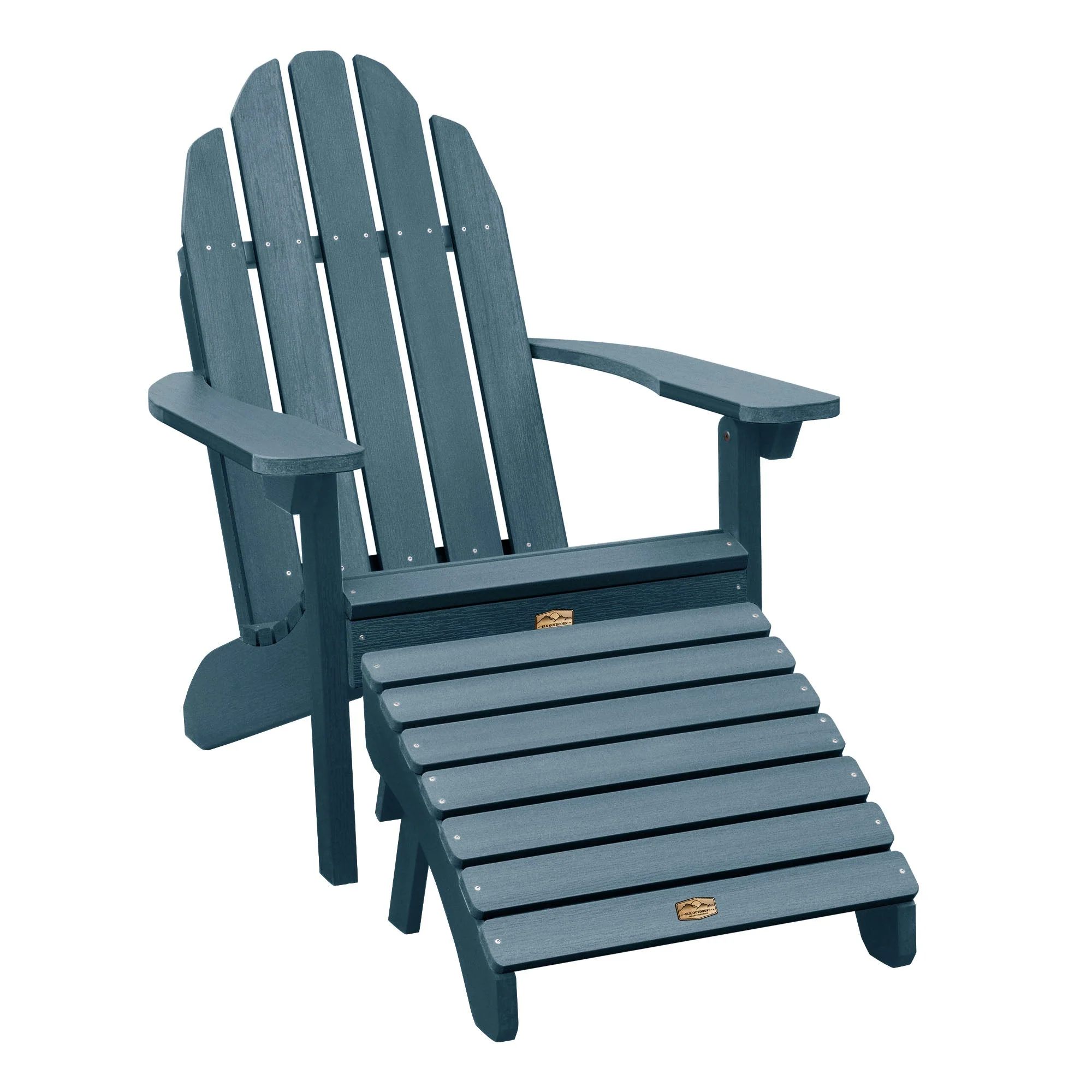 Essential Adirondack Chair with Essential Folding Ottoman - Image 13
