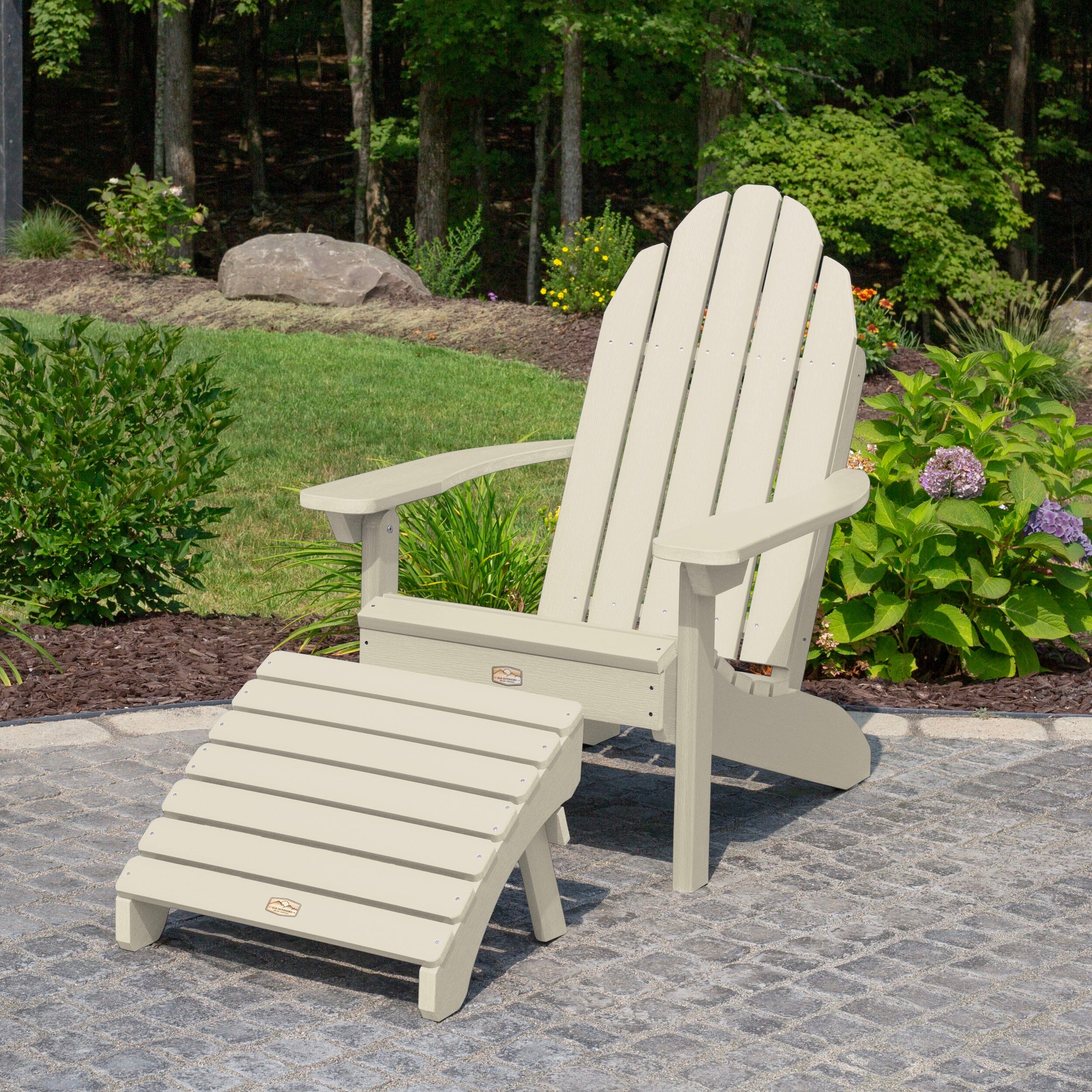 Essential Adirondack Chair with Essential Folding Ottoman - Image 20