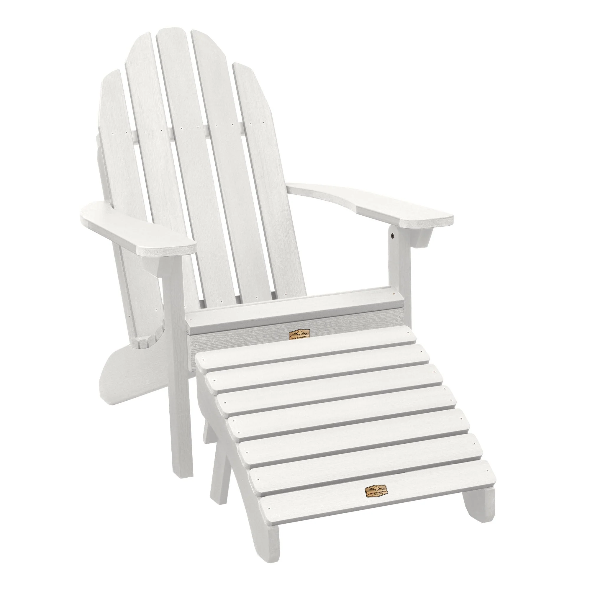 Essential Adirondack Chair with Essential Folding Ottoman - Image 22