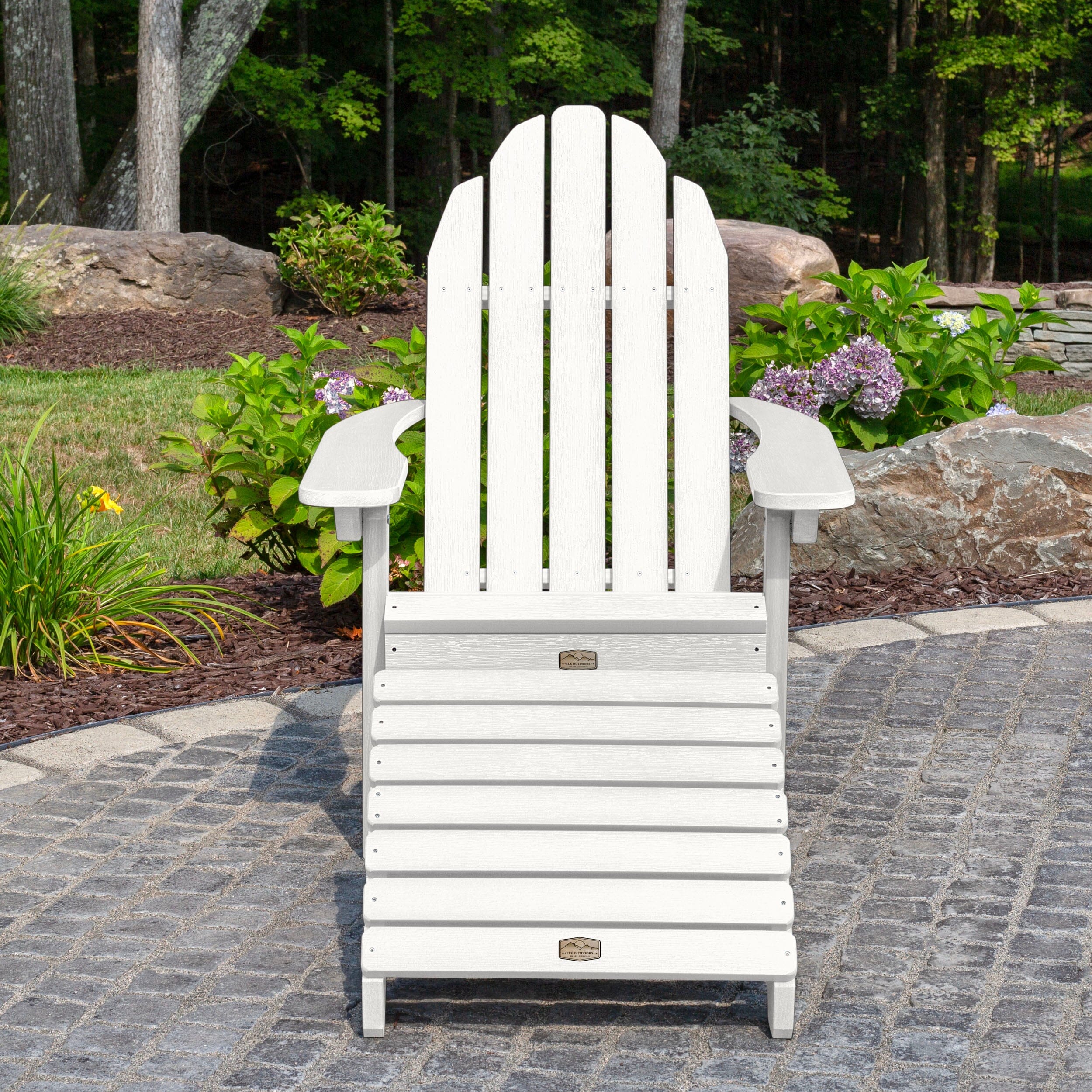 Essential Adirondack Chair with Essential Folding Ottoman - Image 24