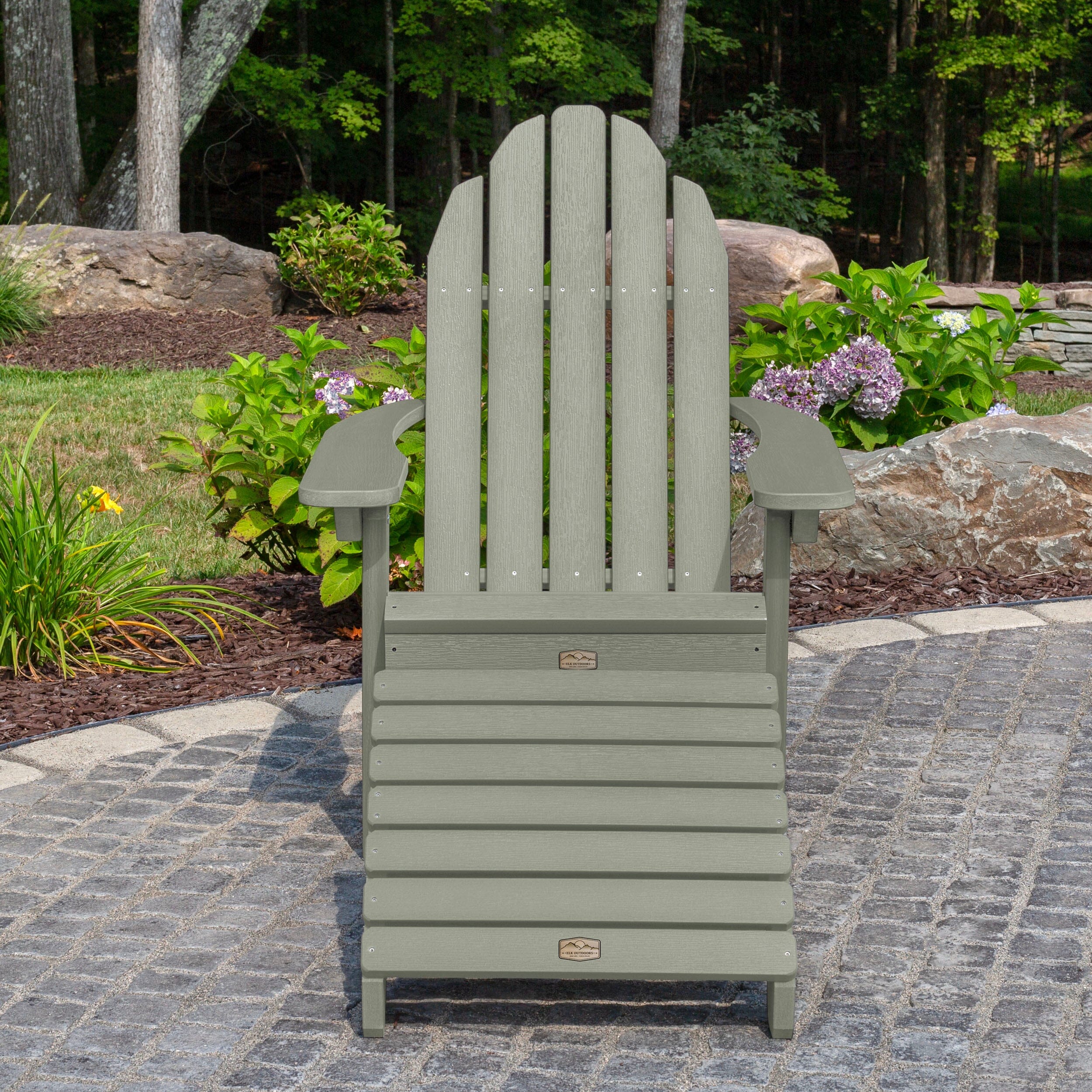 Essential Adirondack Chair with Essential Folding Ottoman - Image 27