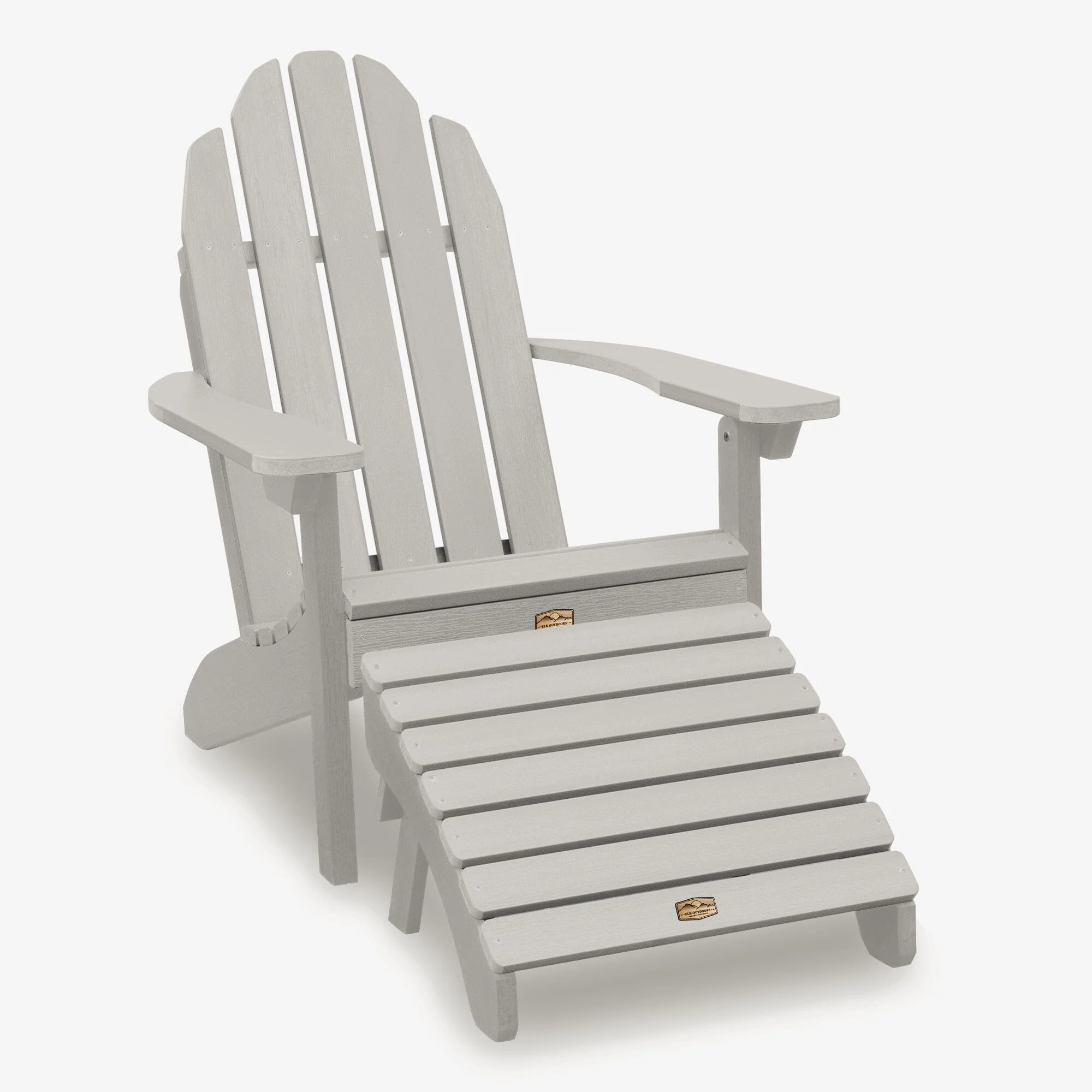 Essential Adirondack Chair with Essential Folding Ottoman - Image 28