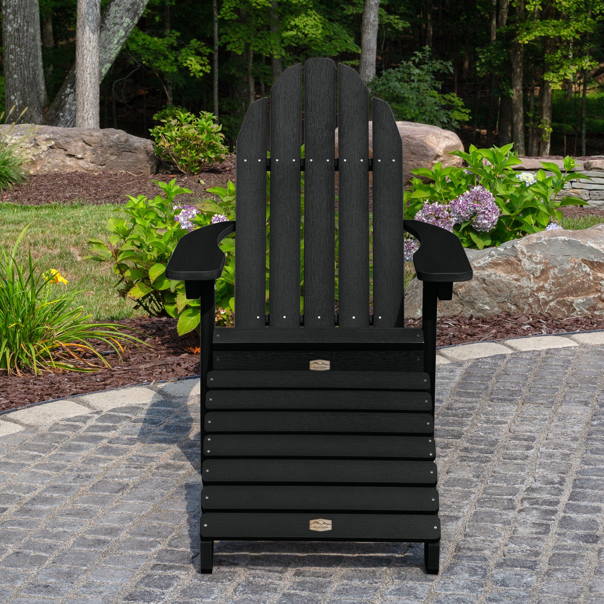 Essential Adirondack Chair with Essential Folding Ottoman - Image 3