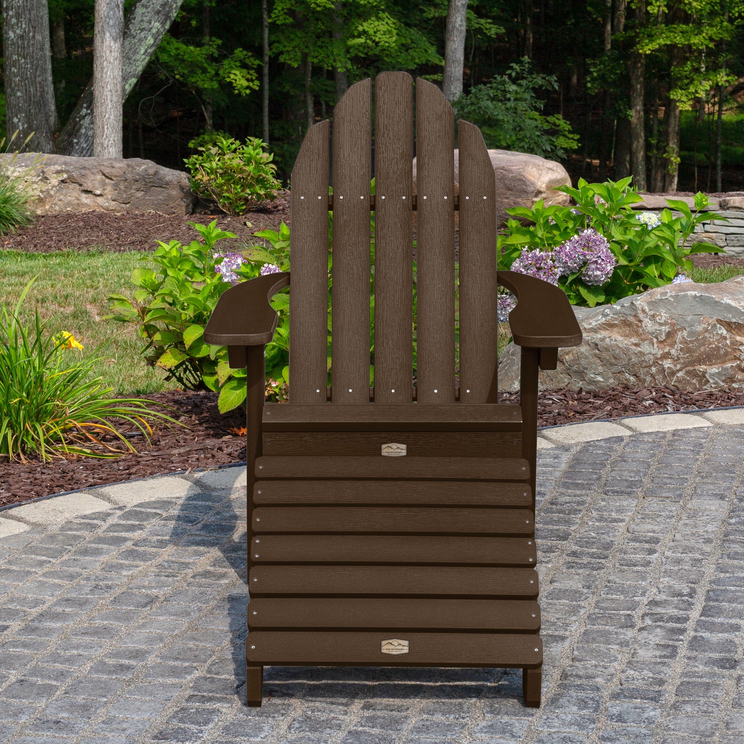 Essential Adirondack Chair with Essential Folding Ottoman - Image 6