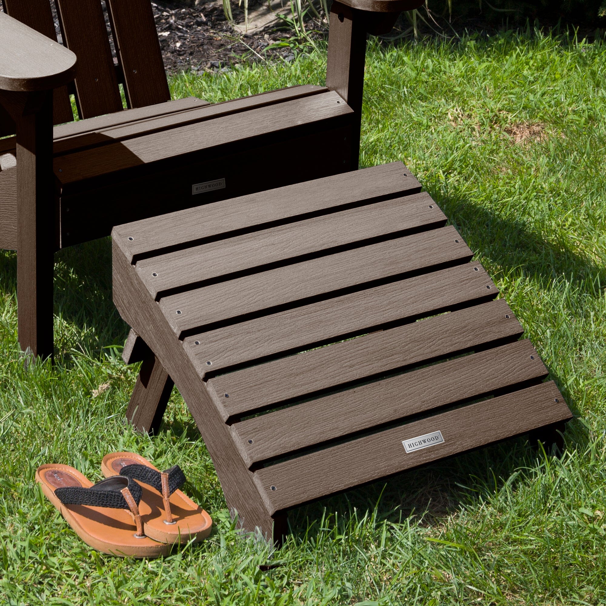 Folding Adirondack Ottoman - Image 3