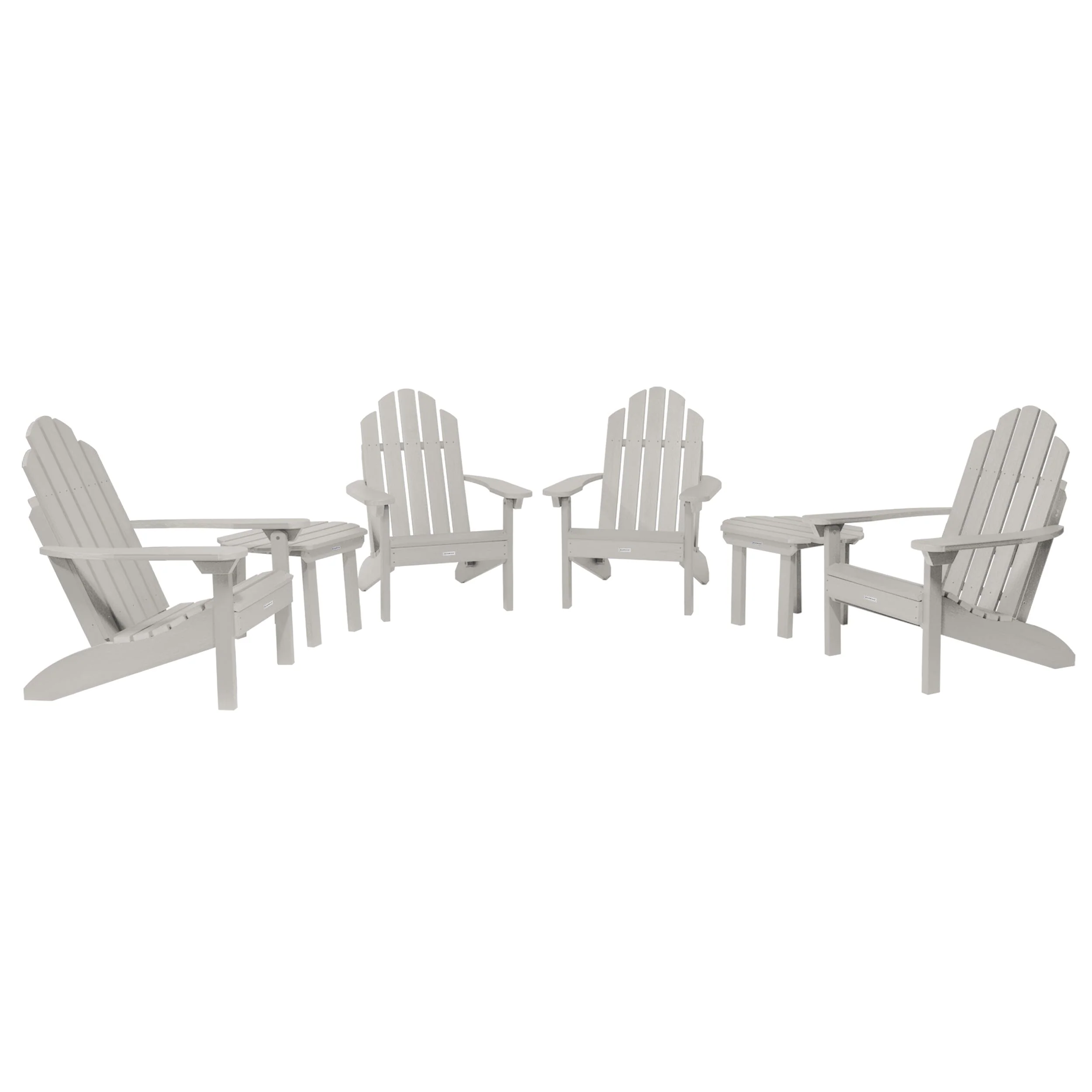 4 Classic Westport Adirondack Chairs with 2 Side Tables - Image 19