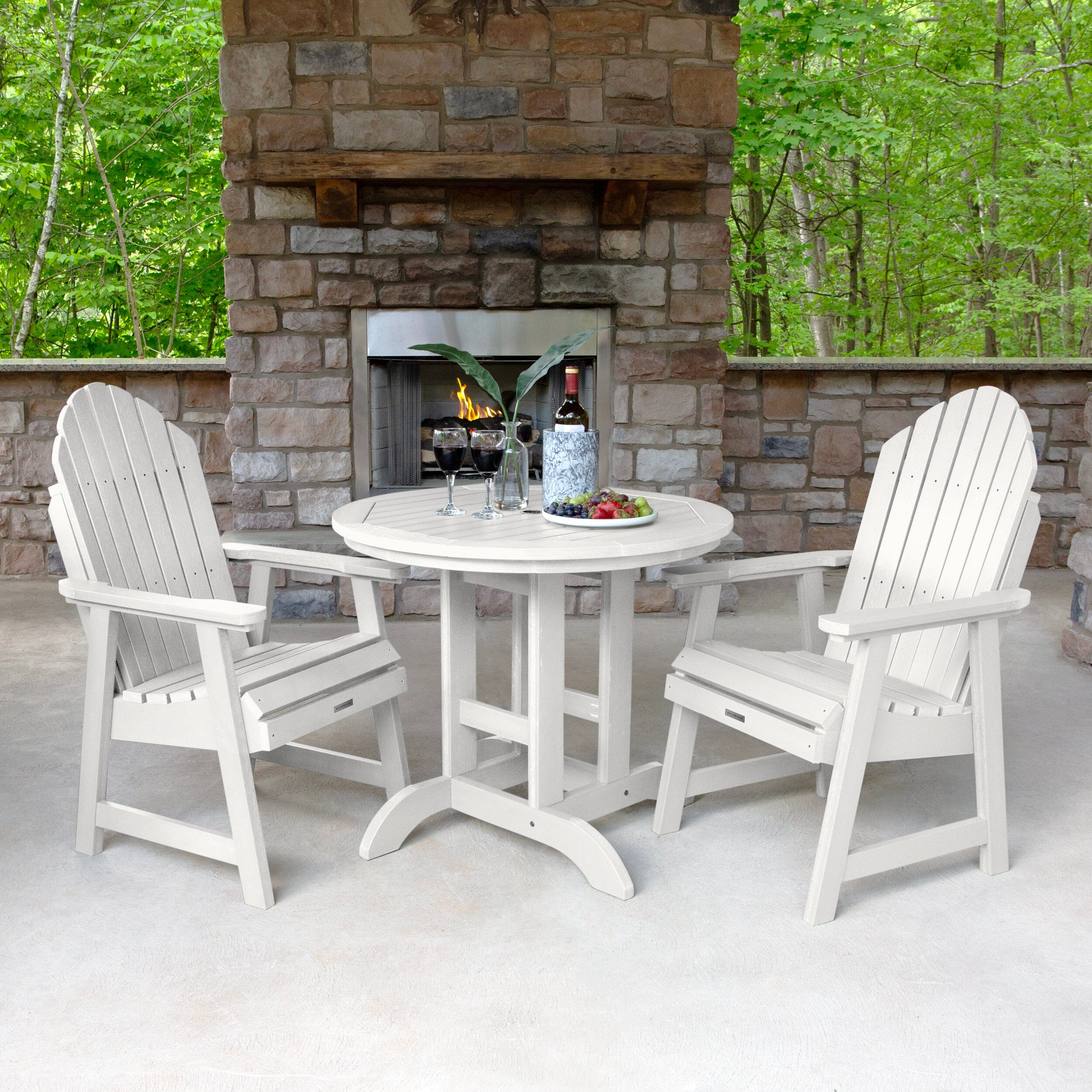 Hamilton 3pc 36in Round Dining Set - Dining Height - Image 11