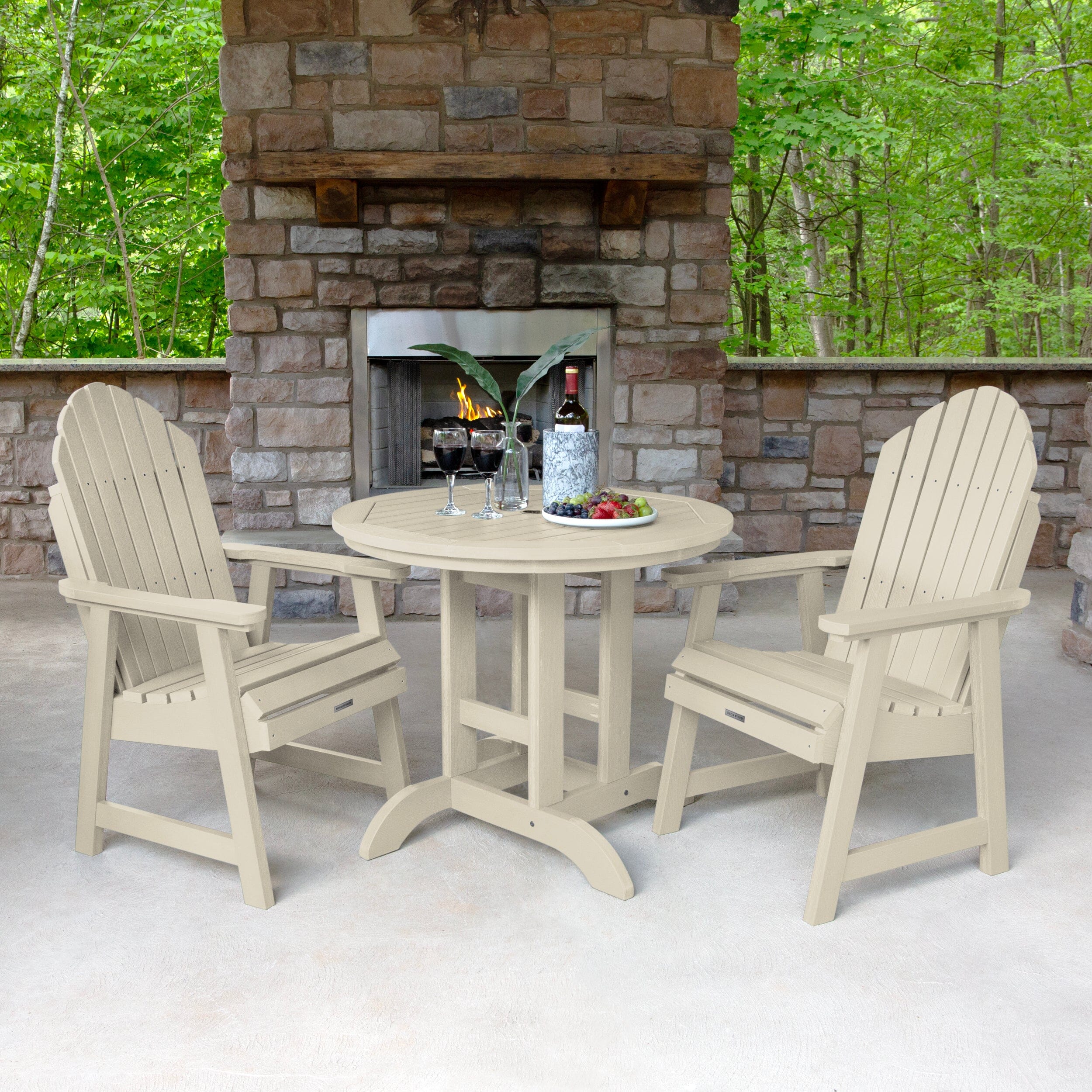 Hamilton 3pc 36in Round Dining Set - Dining Height - Image 14
