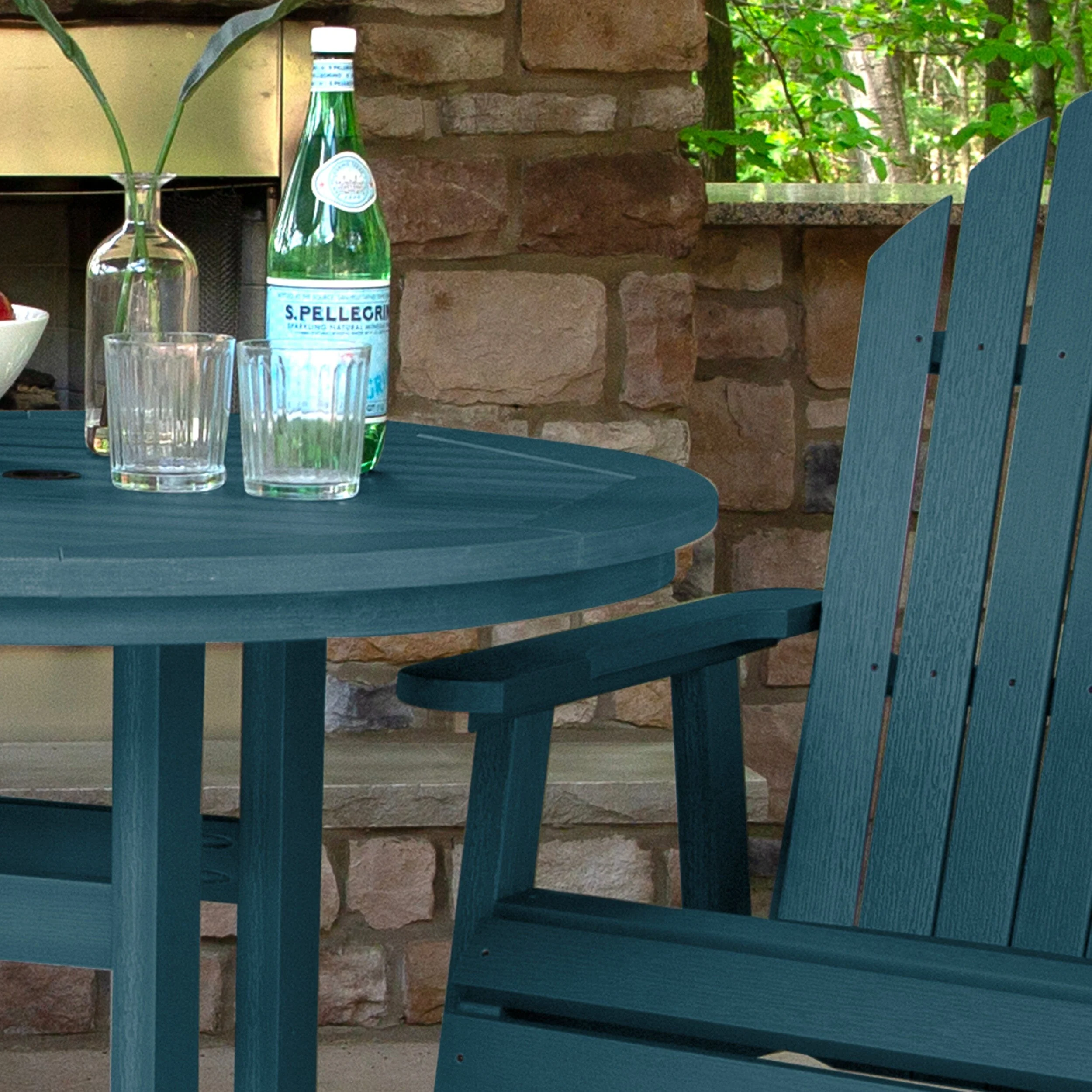 Hamilton 3pc 36in Round Dining Set - Dining Height - Image 18