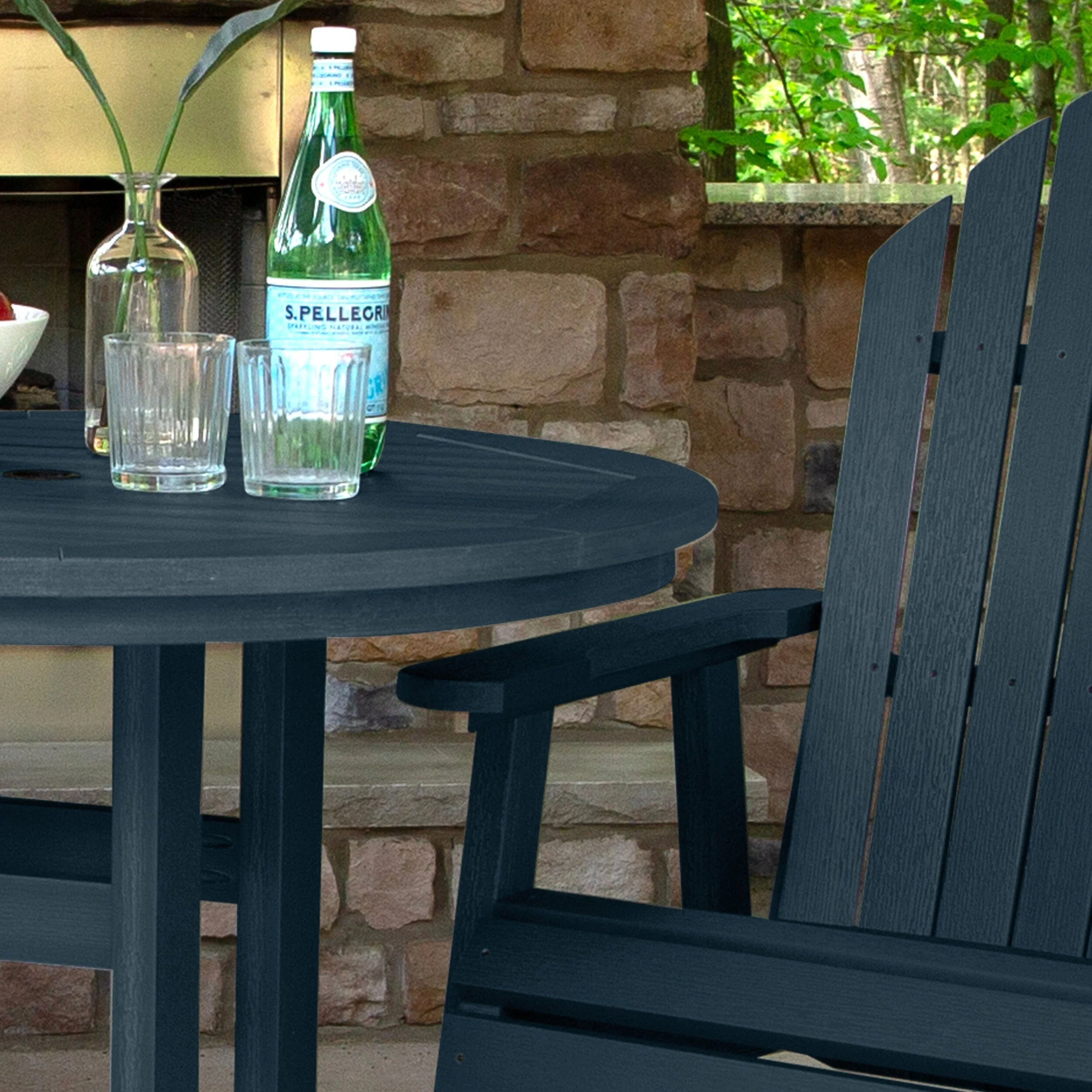 Hamilton 3pc 36in Round Dining Set - Dining Height - Image 21