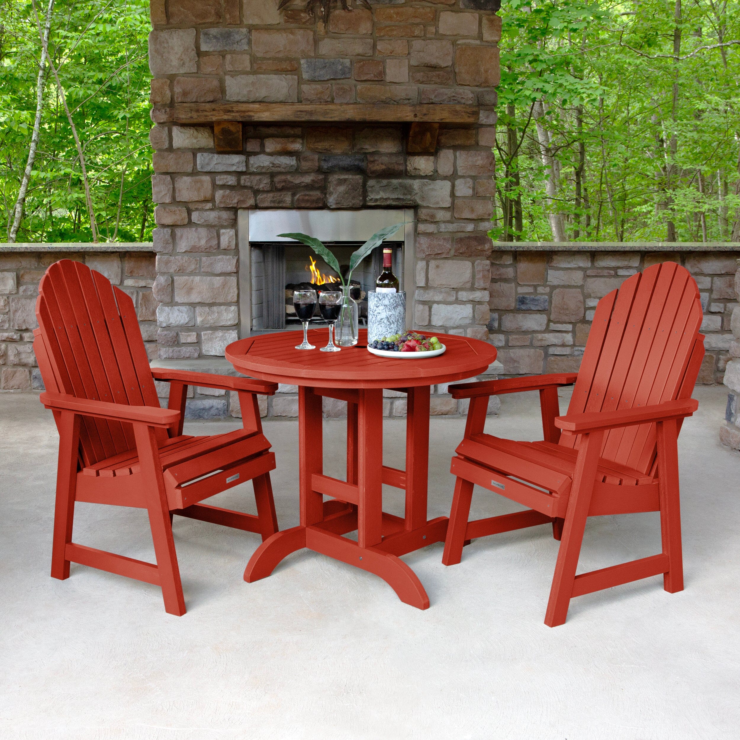 Hamilton 3pc 36in Round Dining Set - Dining Height - Image 23