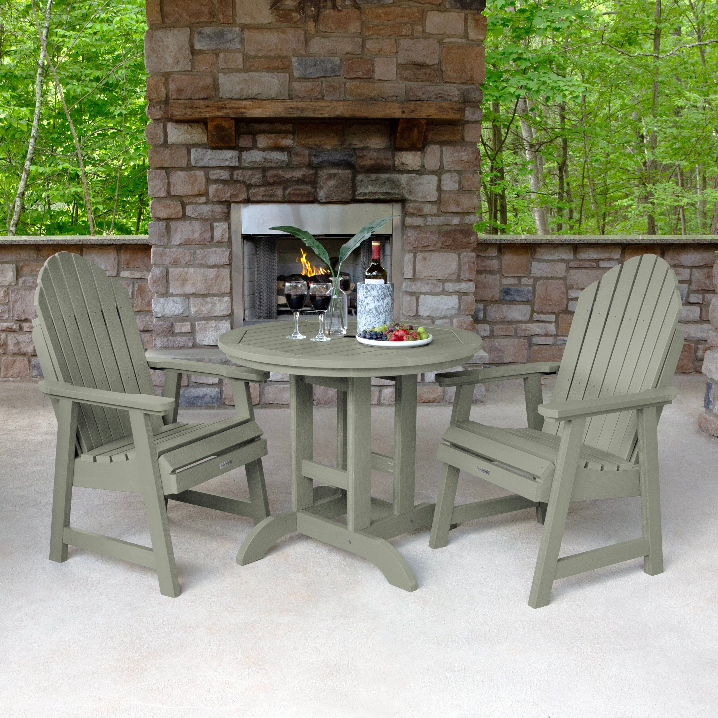 Hamilton 3pc 36in Round Dining Set - Dining Height - Image 26