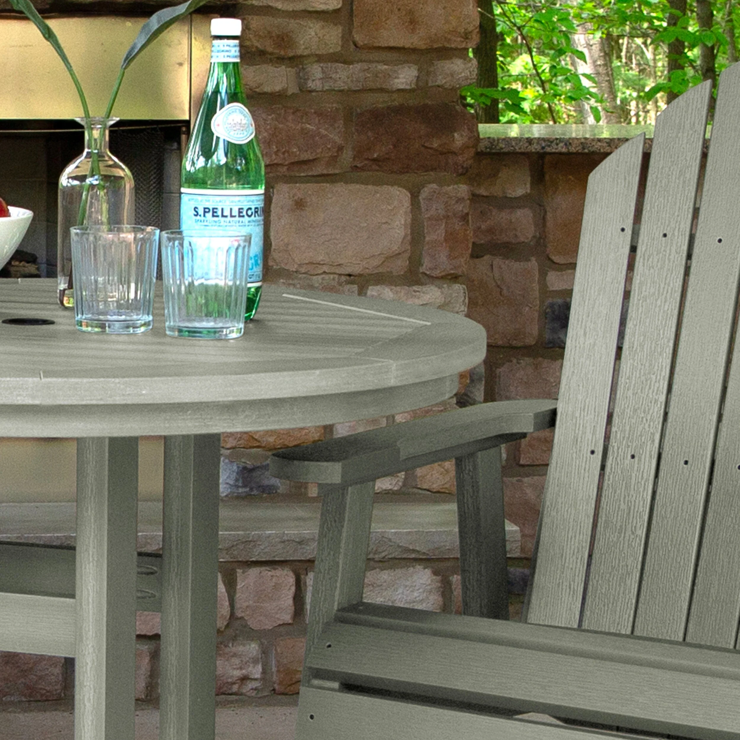 Hamilton 3pc 36in Round Dining Set - Dining Height - Image 27