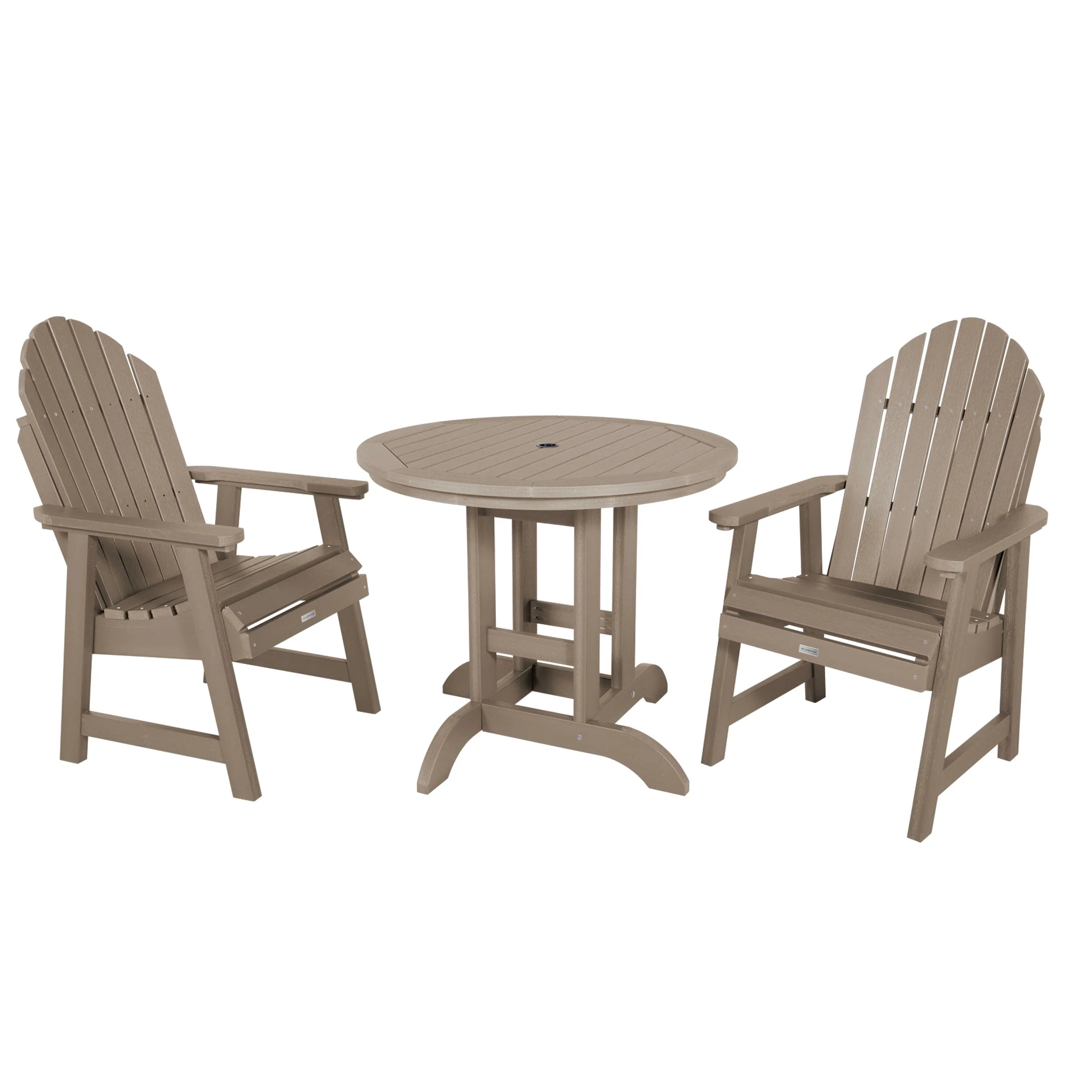 Hamilton 3pc 36in Round Dining Set - Dining Height - Image 31