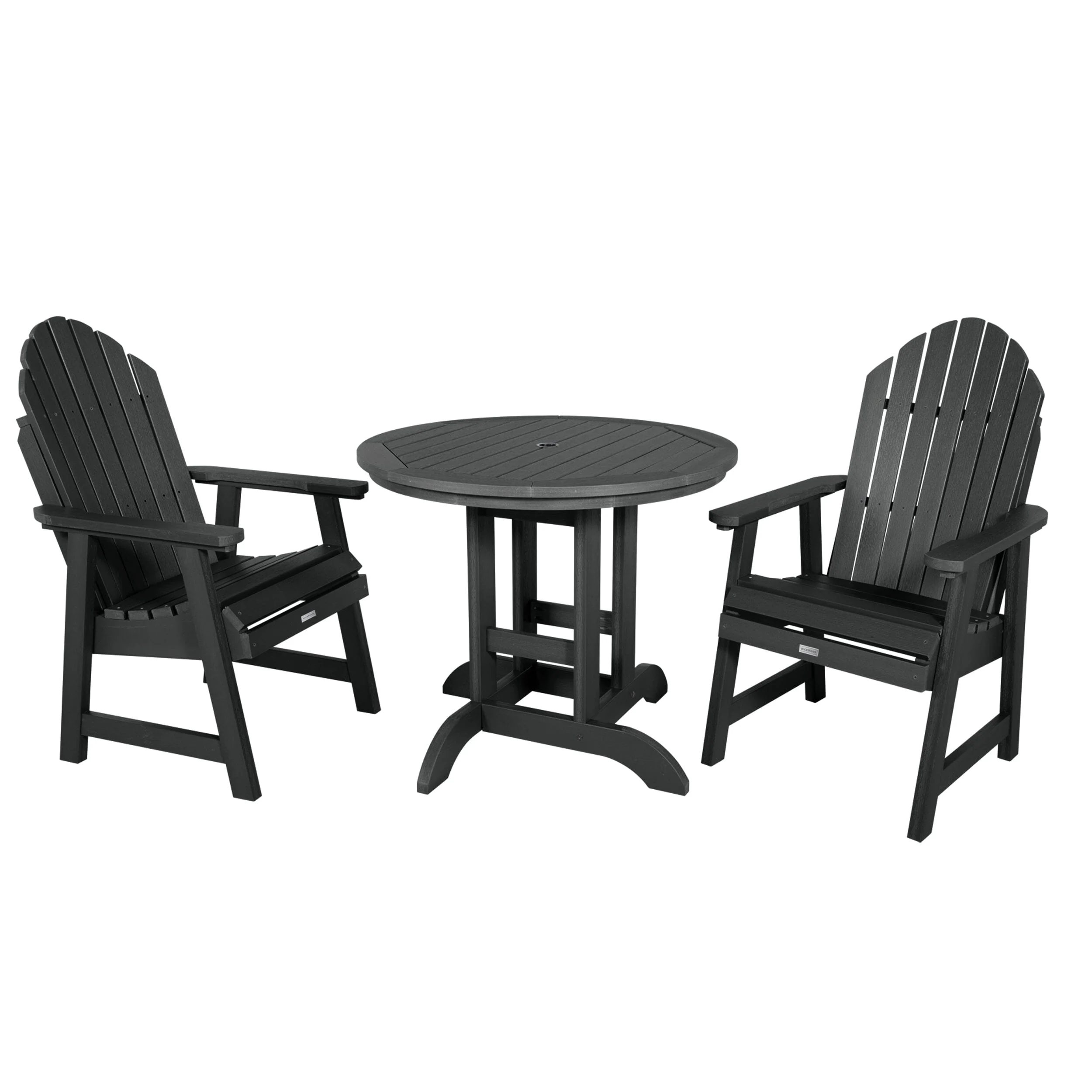 Hamilton 3pc 36in Round Dining Set - Dining Height - Image 4