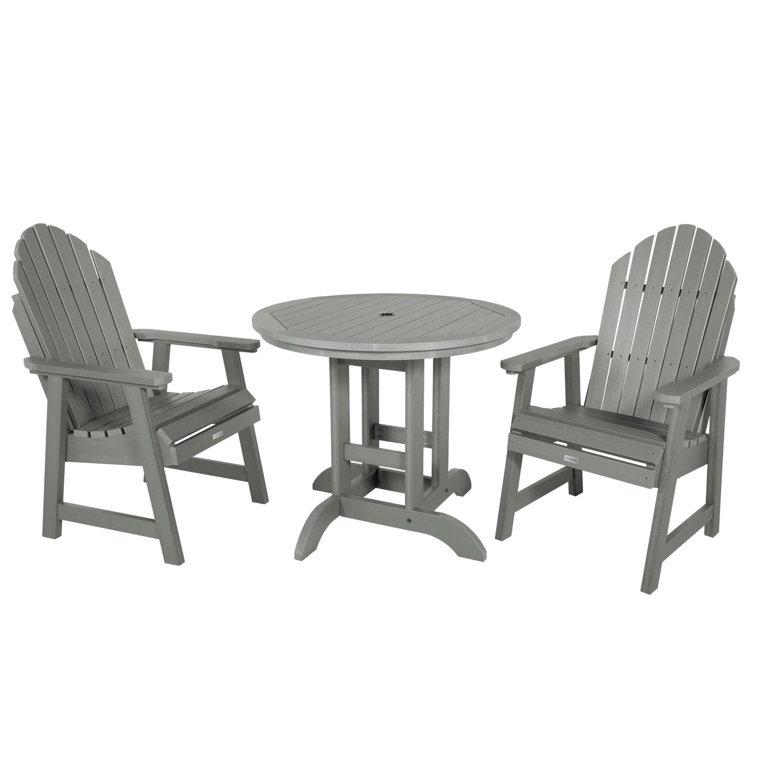 Hamilton 3pc 36in Round Dining Set - Dining Height - Image 7