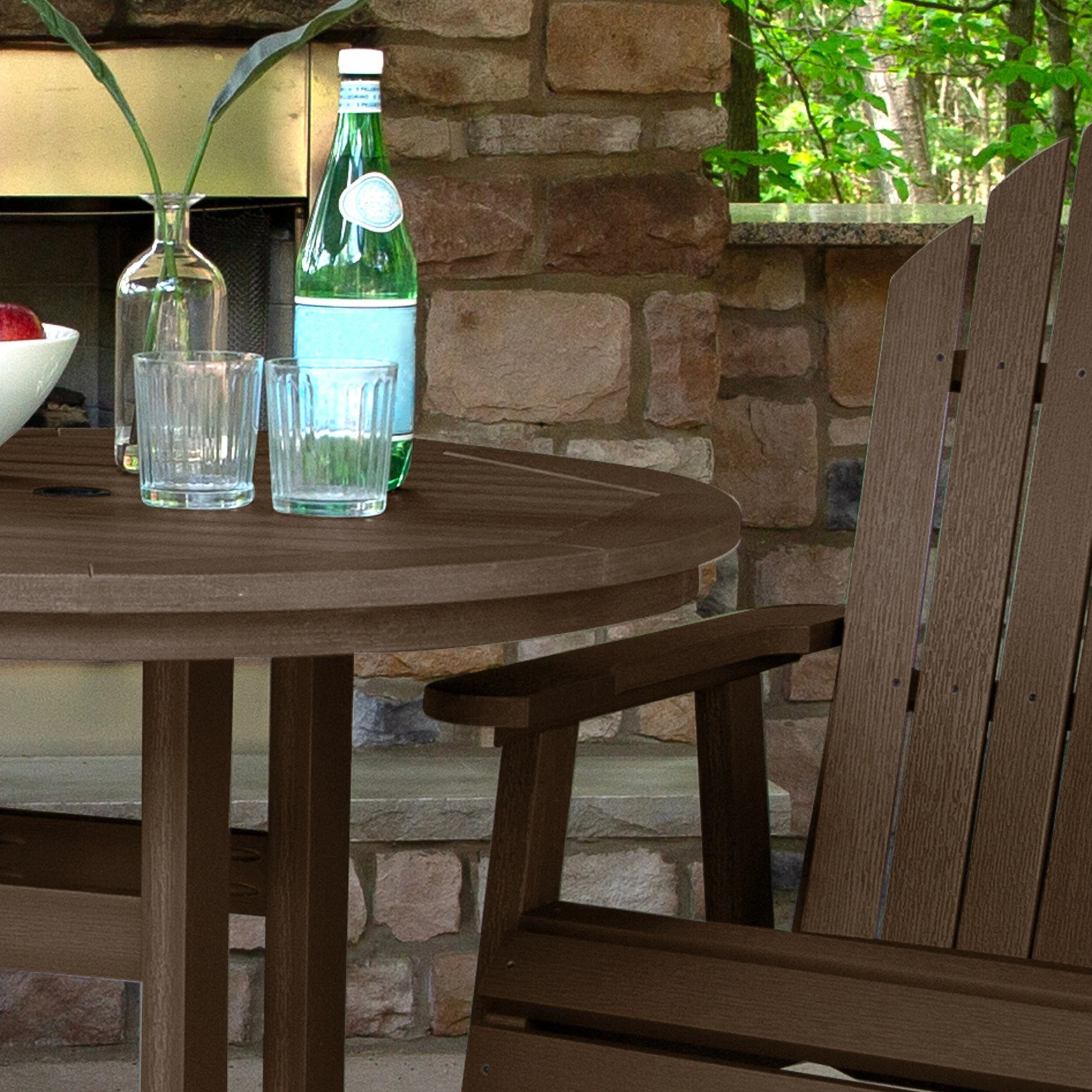 Hamilton 3pc 36in Round Dining Set - Counter Height - Image 3