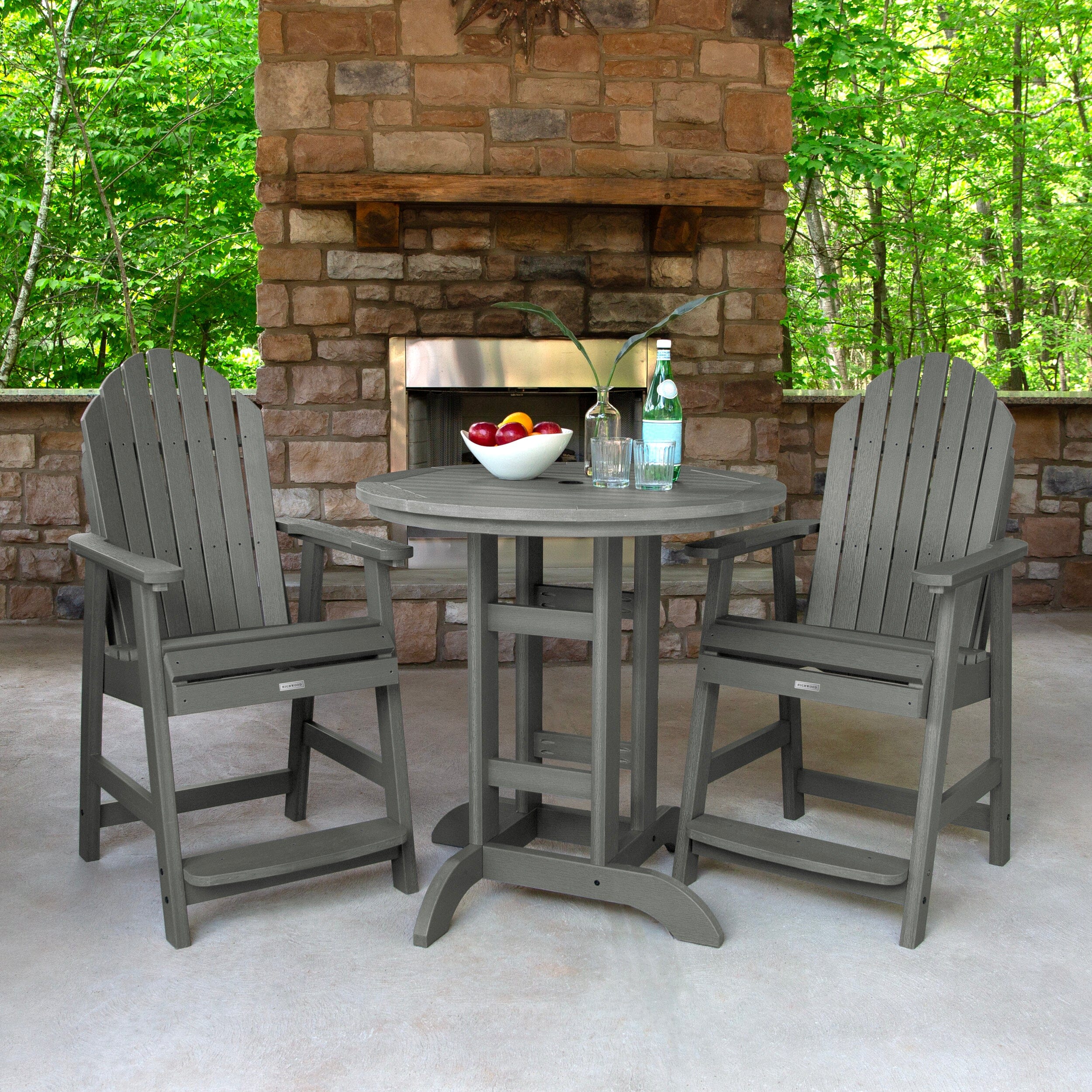 Hamilton 3pc 36in Round Dining Set - Counter Height - Image 8