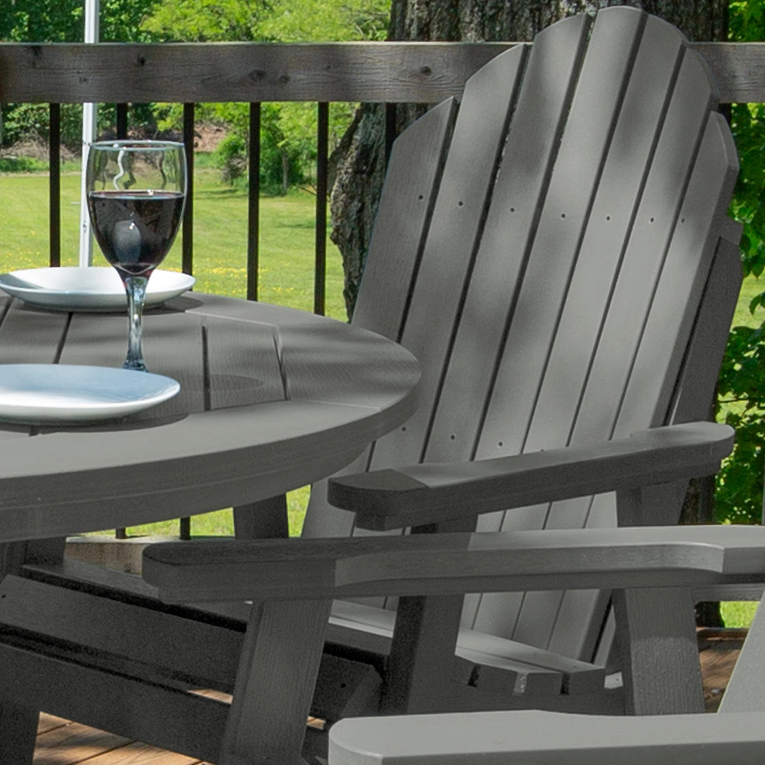 Hamilton 5pc 48in Round Dining Set - Dining Height - Image 12