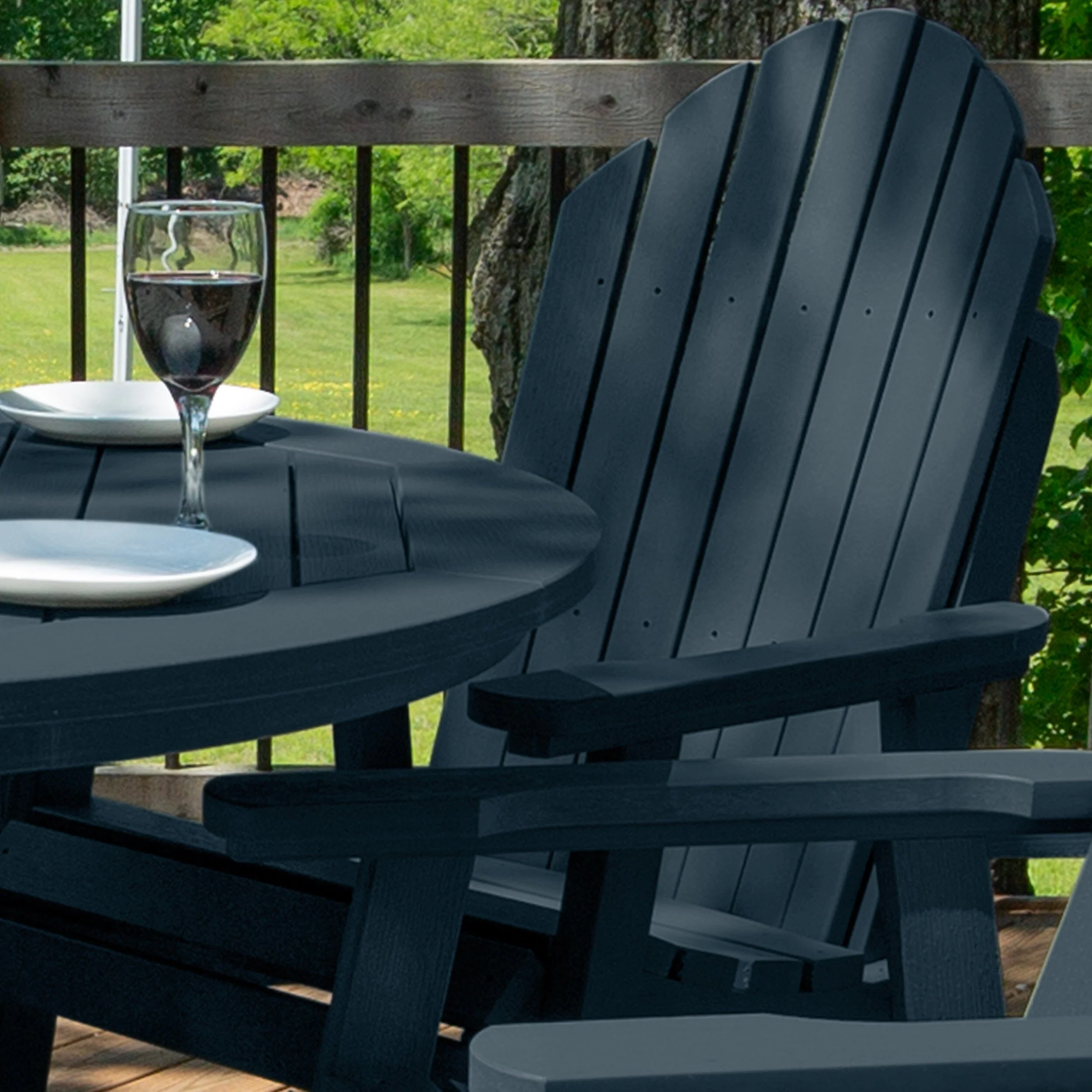 Hamilton 5pc 48in Round Dining Set - Dining Height - Image 21