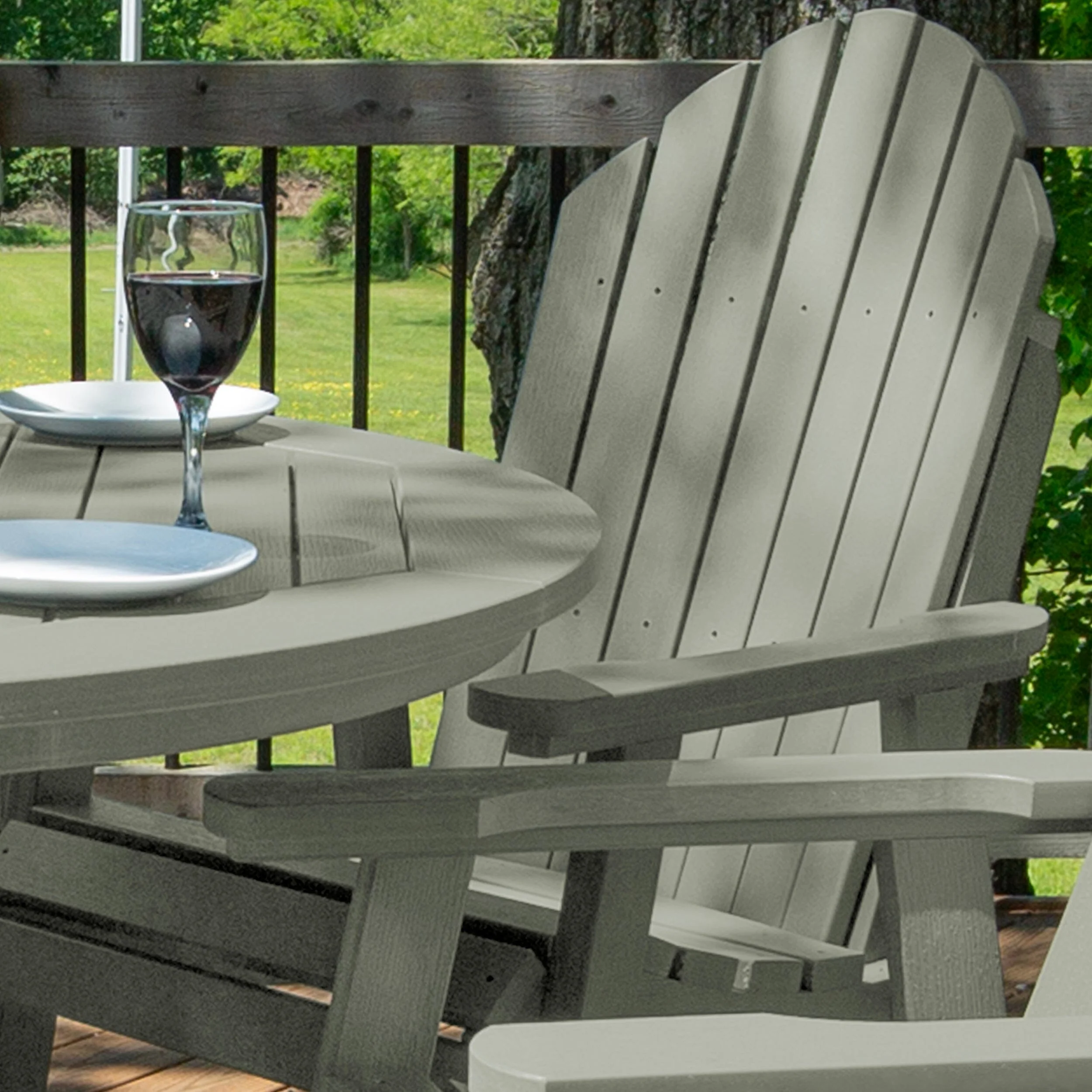 Hamilton 5pc 48in Round Dining Set - Dining Height - Image 27