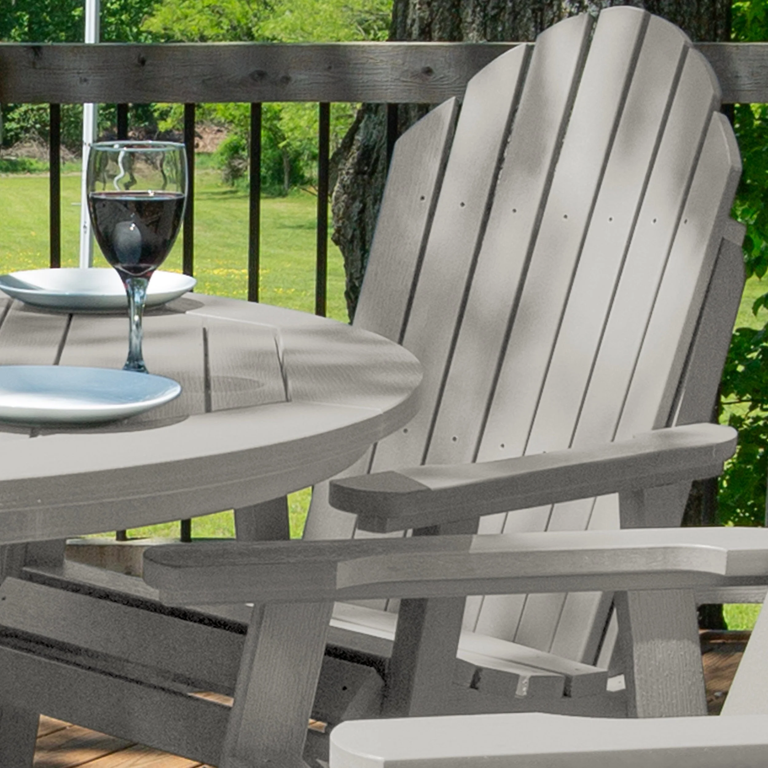 Hamilton 5pc 48in Round Dining Set - Dining Height - Image 30