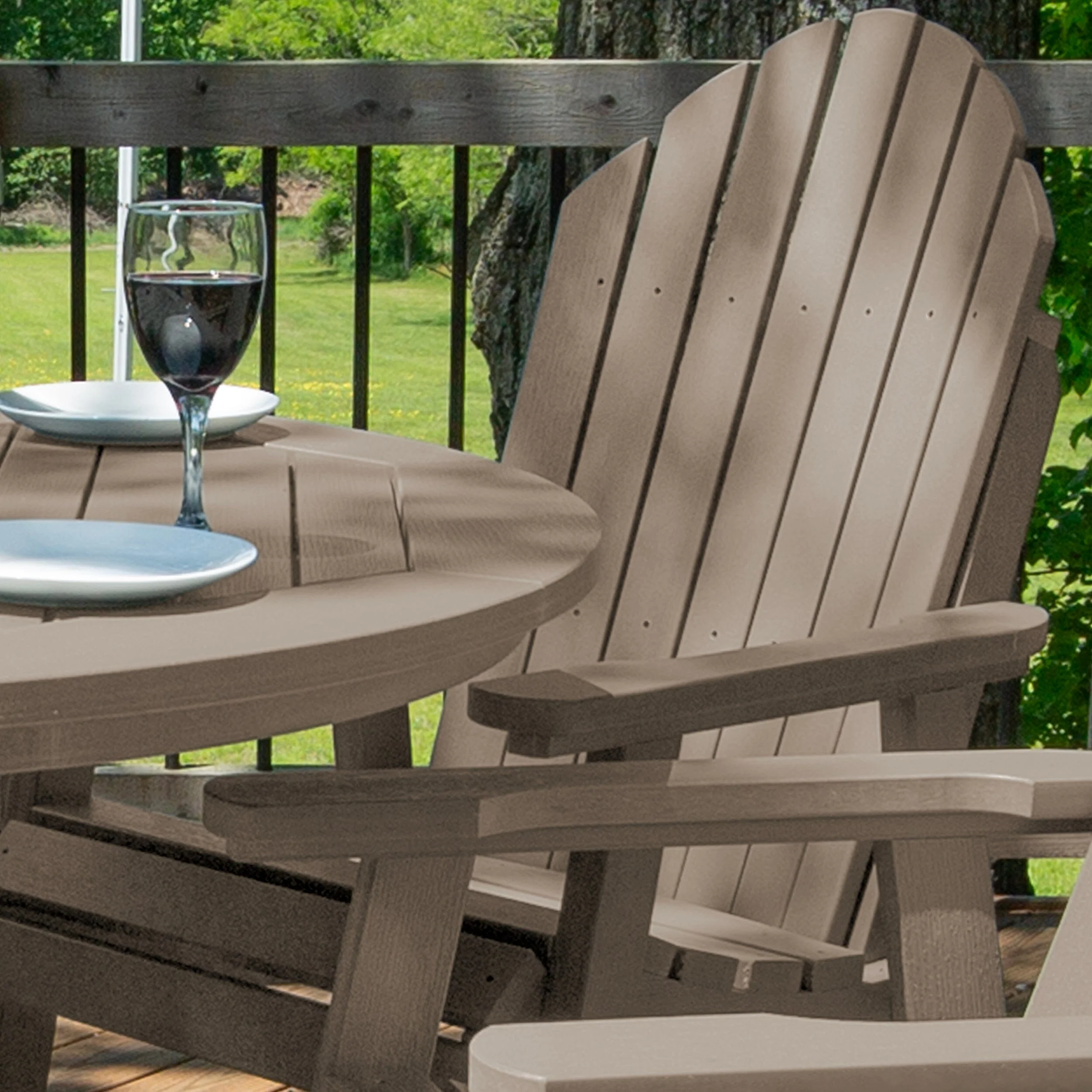 Hamilton 5pc 48in Round Dining Set - Dining Height - Image 33