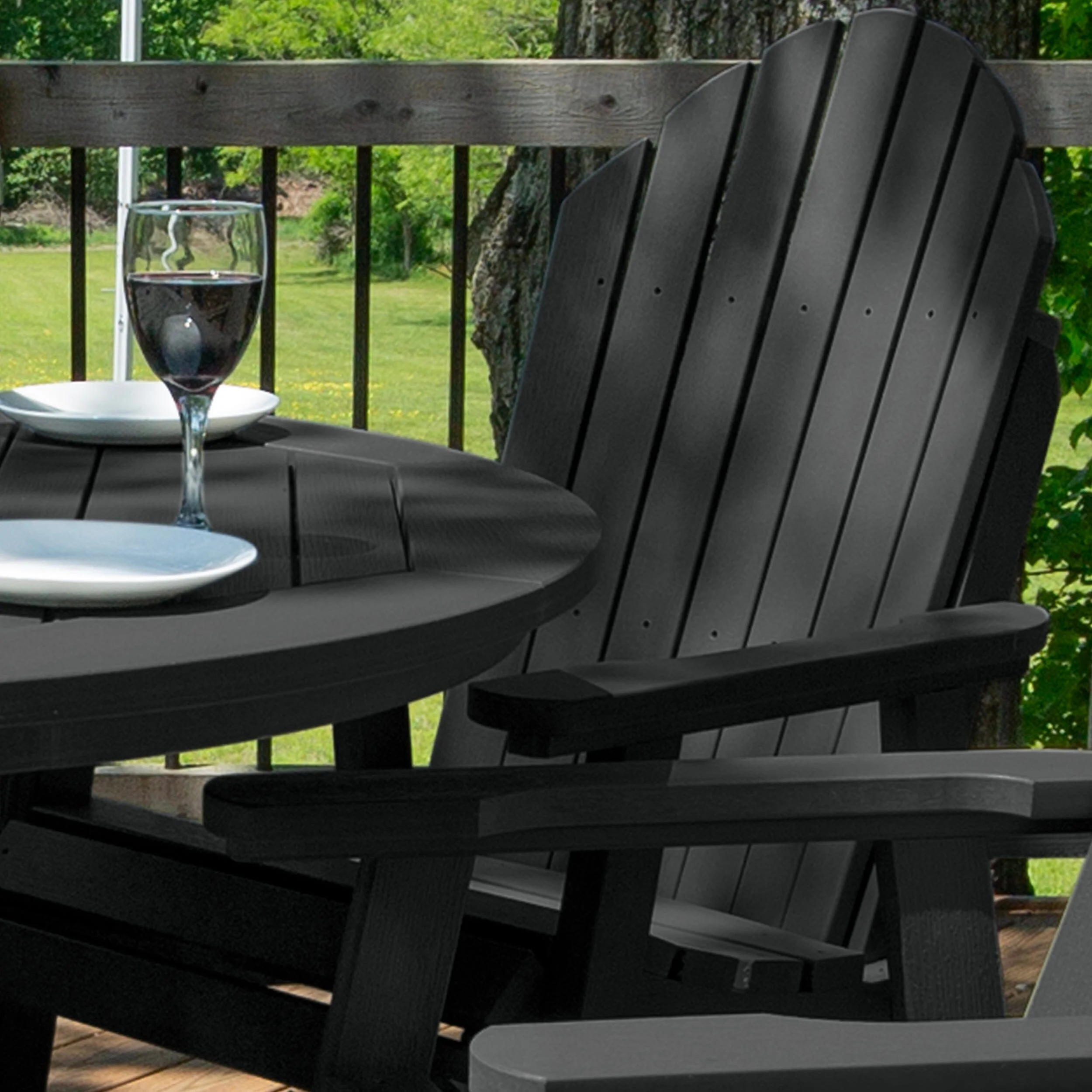 Hamilton 5pc 48in Round Dining Set - Dining Height - Image 6