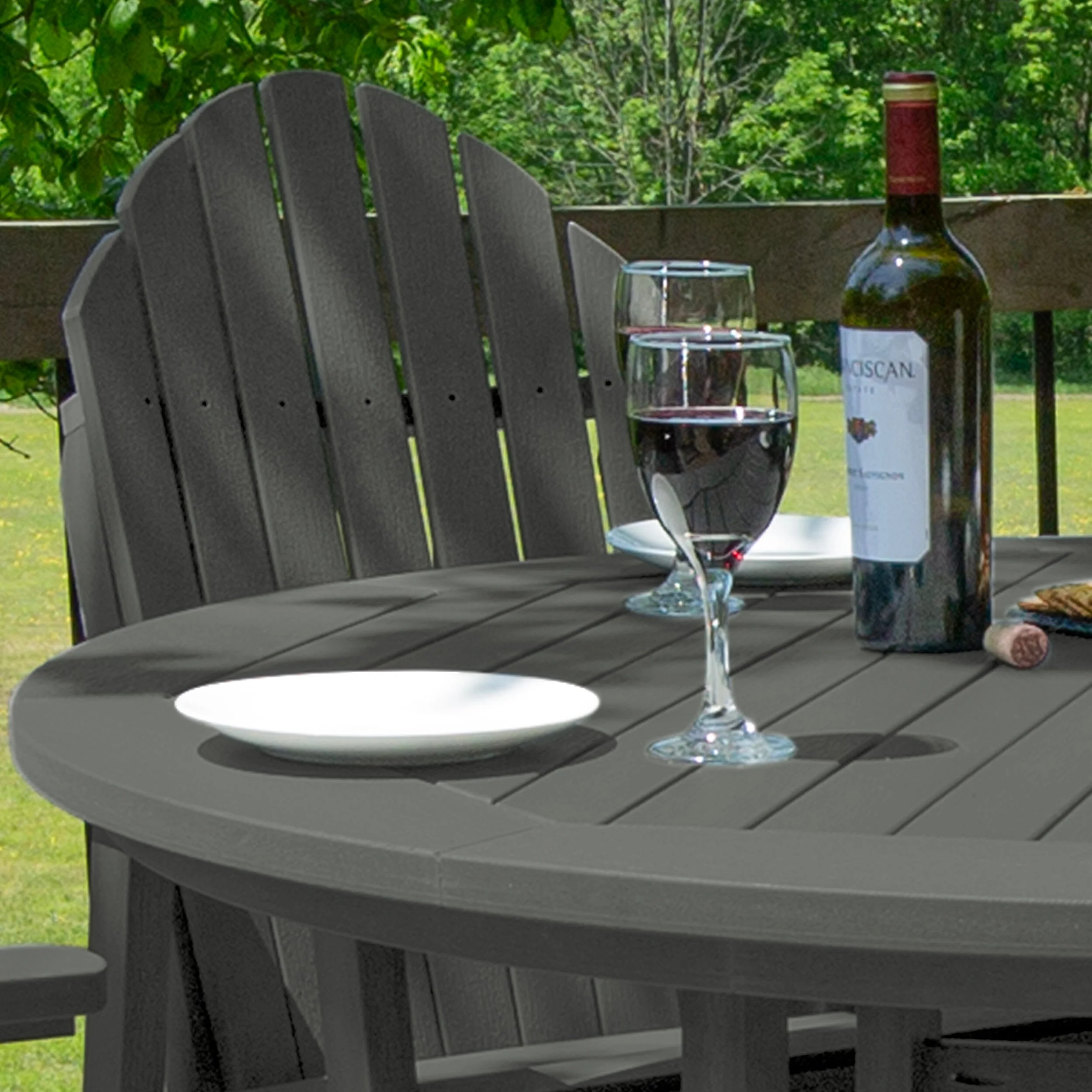 Hamilton 5pc 48in Round Dining Set - Counter Height - Image 12